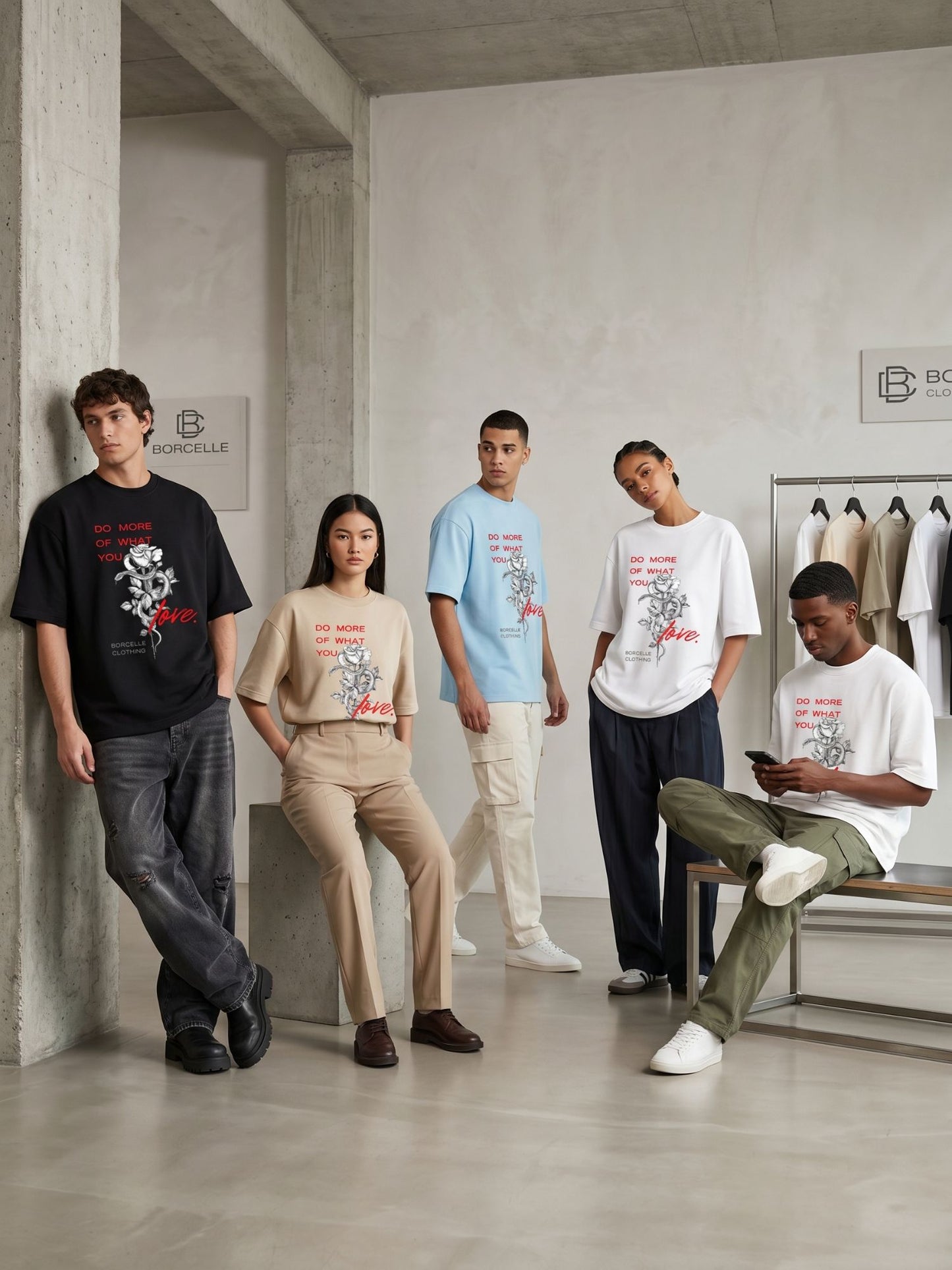 The "Do More" Oversized Heavyweight Tee
