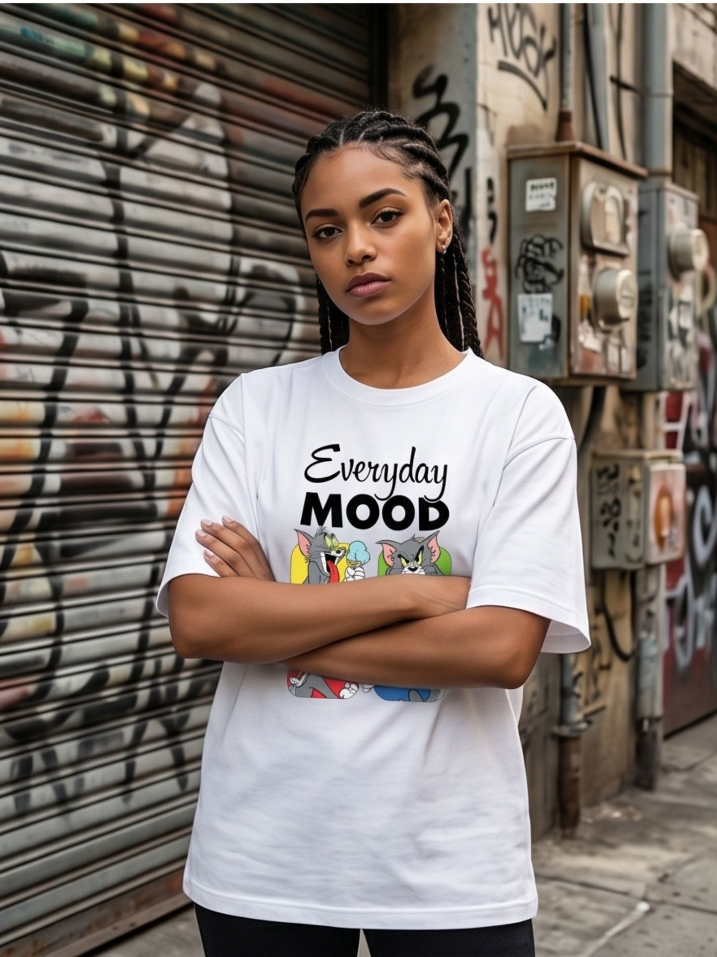 The "Everyday Mood" Oversized Heavyweight Tee