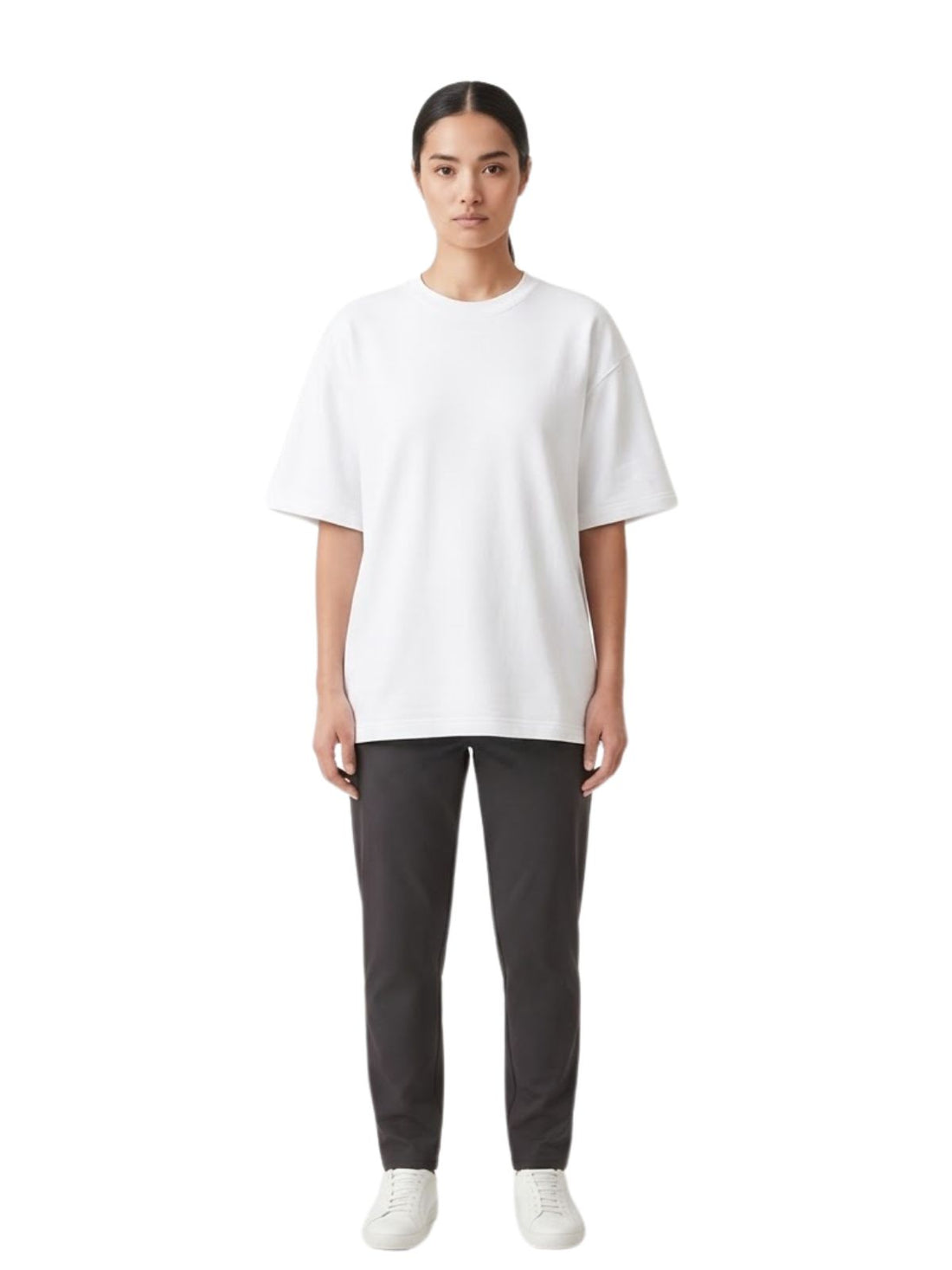 Dunbond Label Essential Oversized Solid T-Shirt For Female