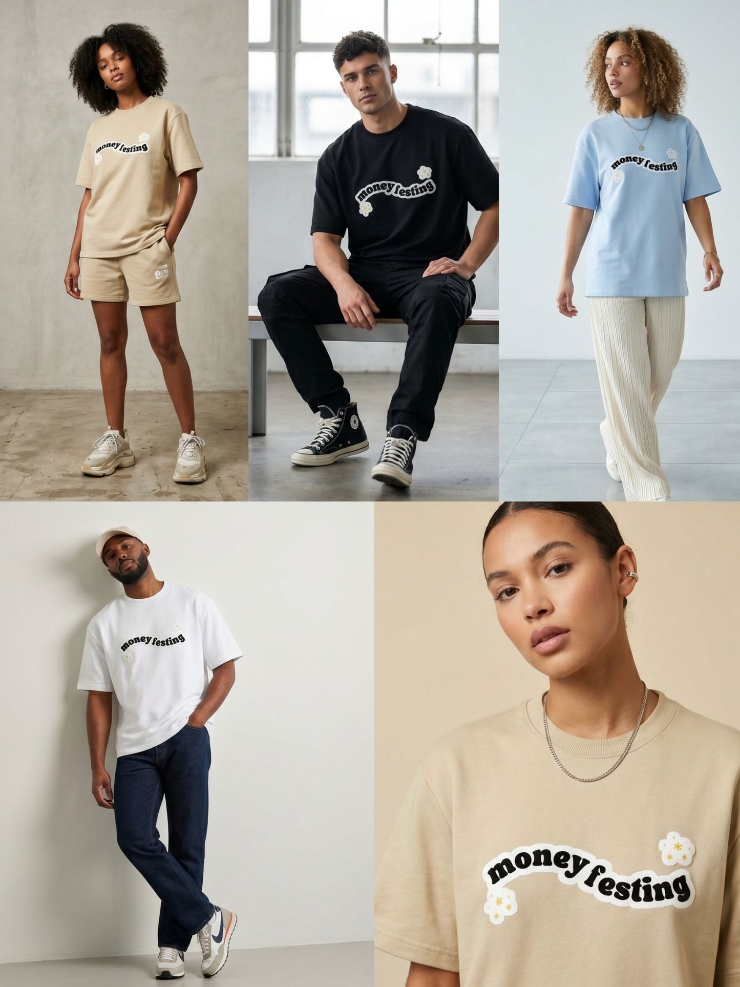 The "Moneyfesting" Oversized Heavyweight Tee