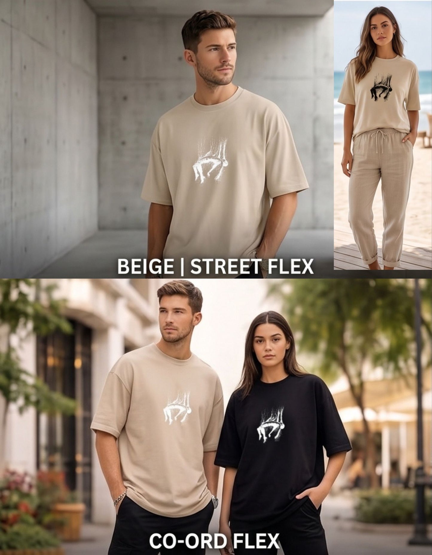 The "Free Fall" Oversized Heavyweight Tee