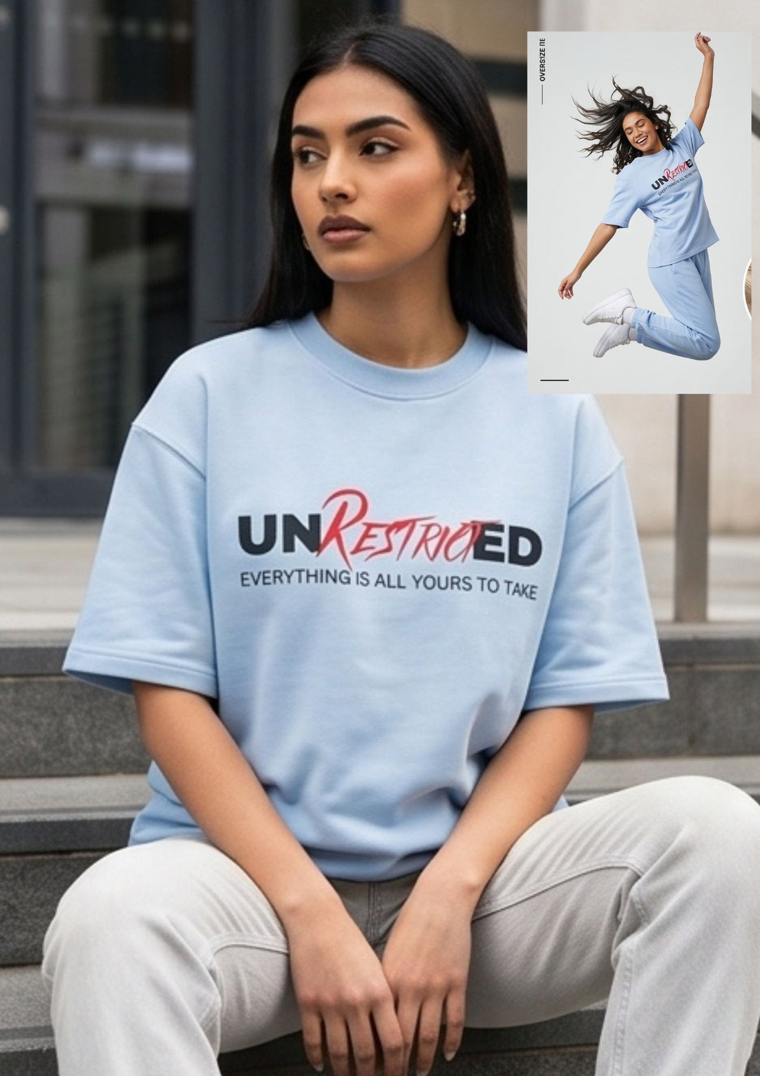 Oversize T-Shirt // UNRESTRICTED
