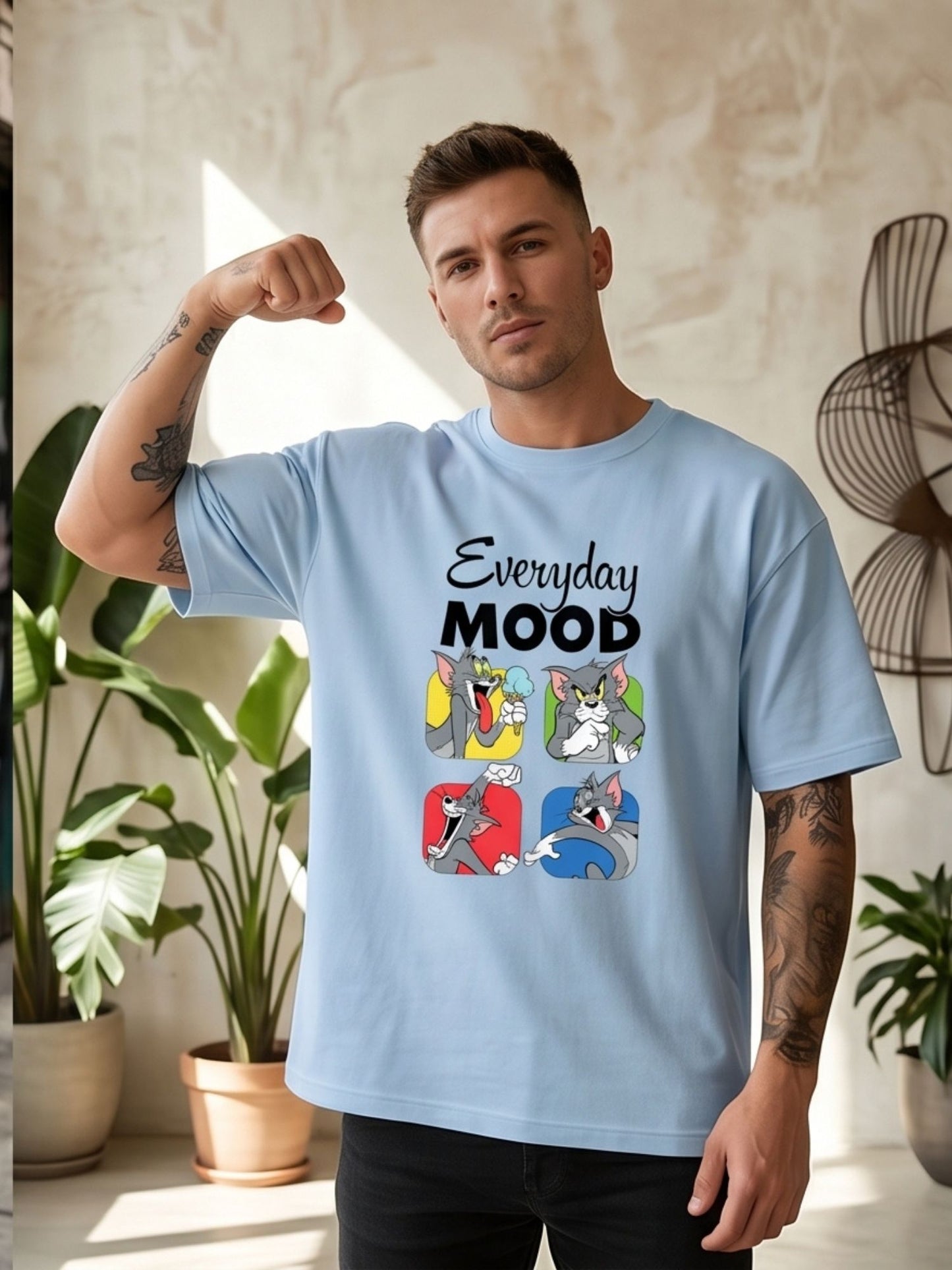 The "Everyday Mood" Oversized Heavyweight Tee