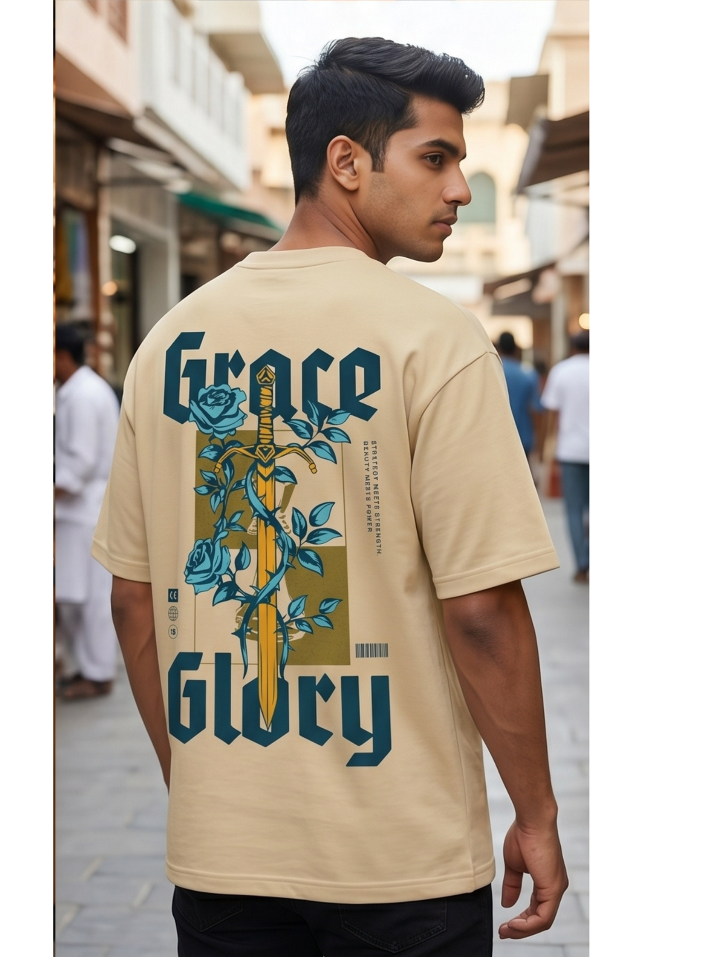 The "Sovereign Sword" Premium Terry Tee