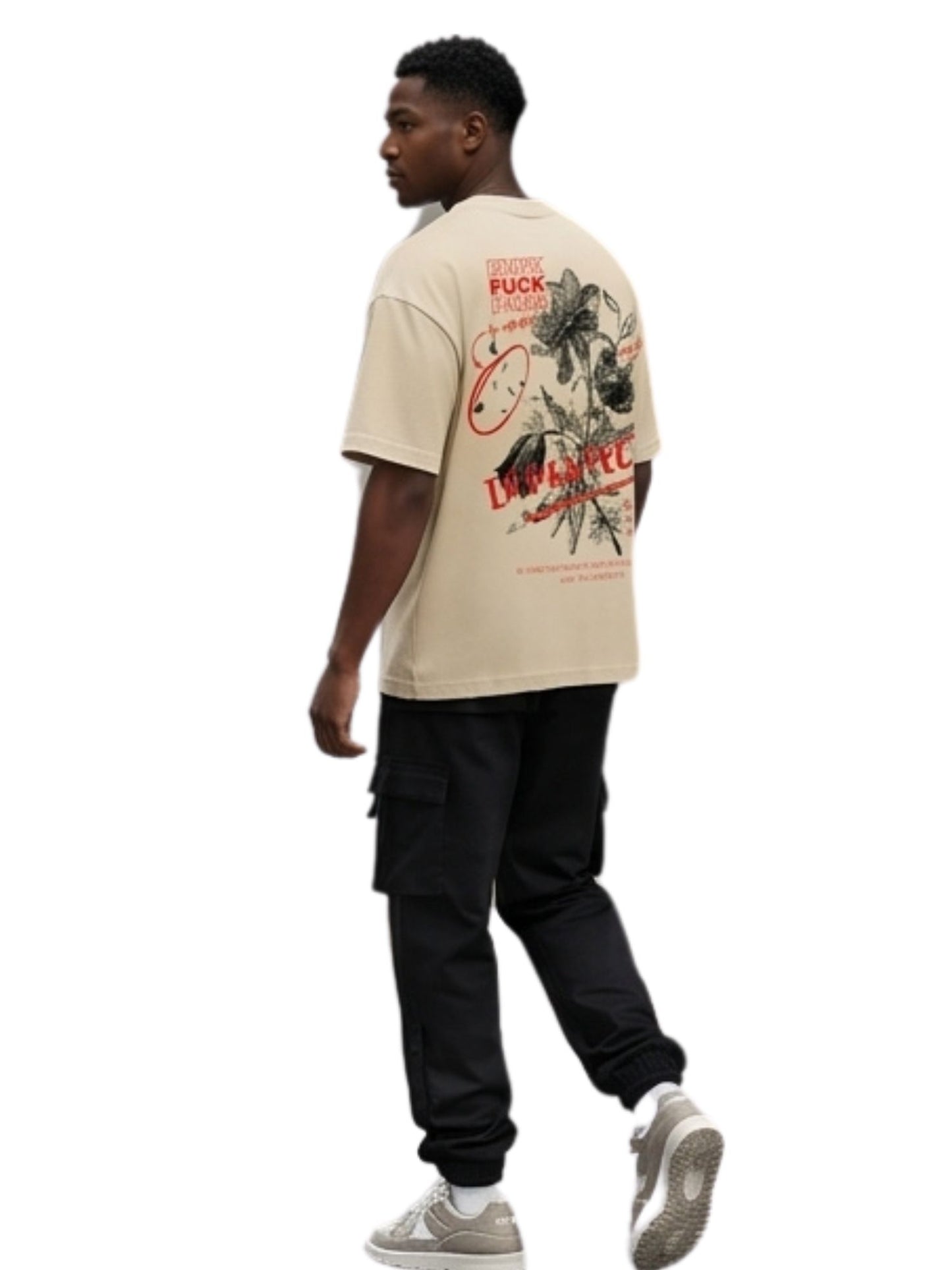 Dunbond label Oversize T-Shirt // IMPERFECT