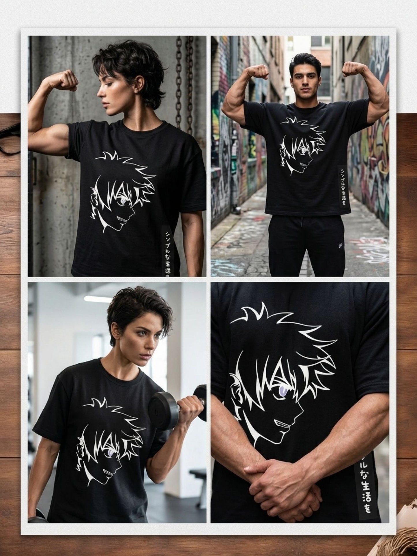 The "Shadow Ninja" Oversized Heavyweight Tee