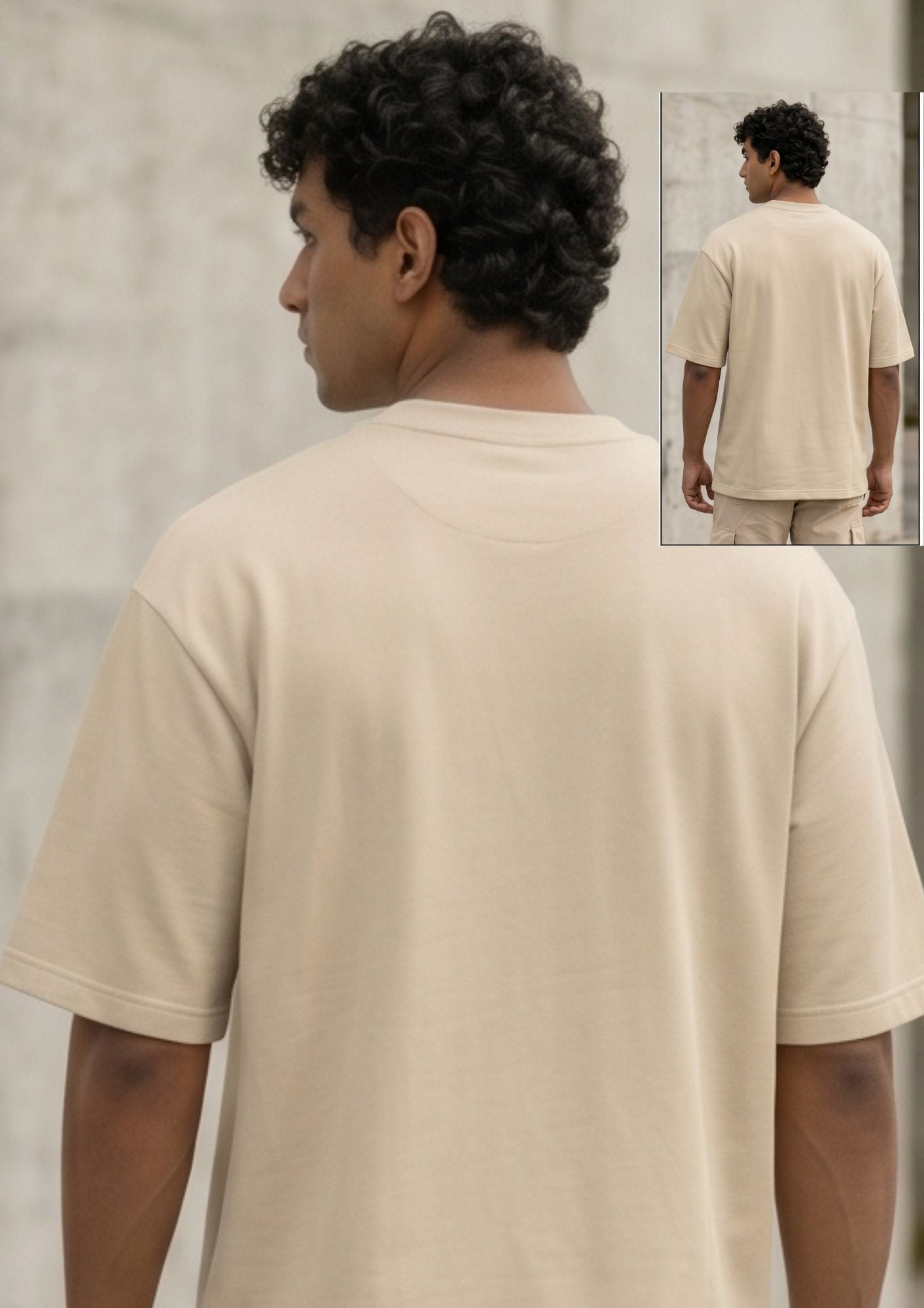 Dunbond labelOversize T-Shirt // BE A GOOD PERSON