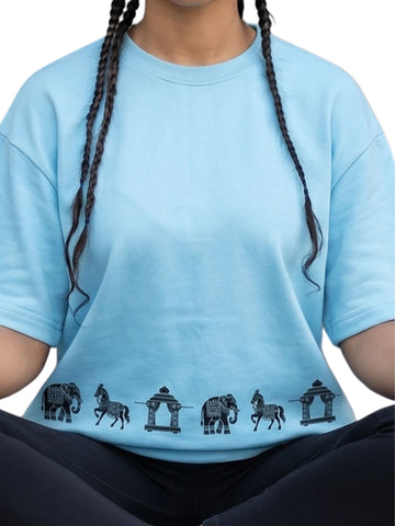 Oversize T-Shirt // Hathi, Ghoda and palki