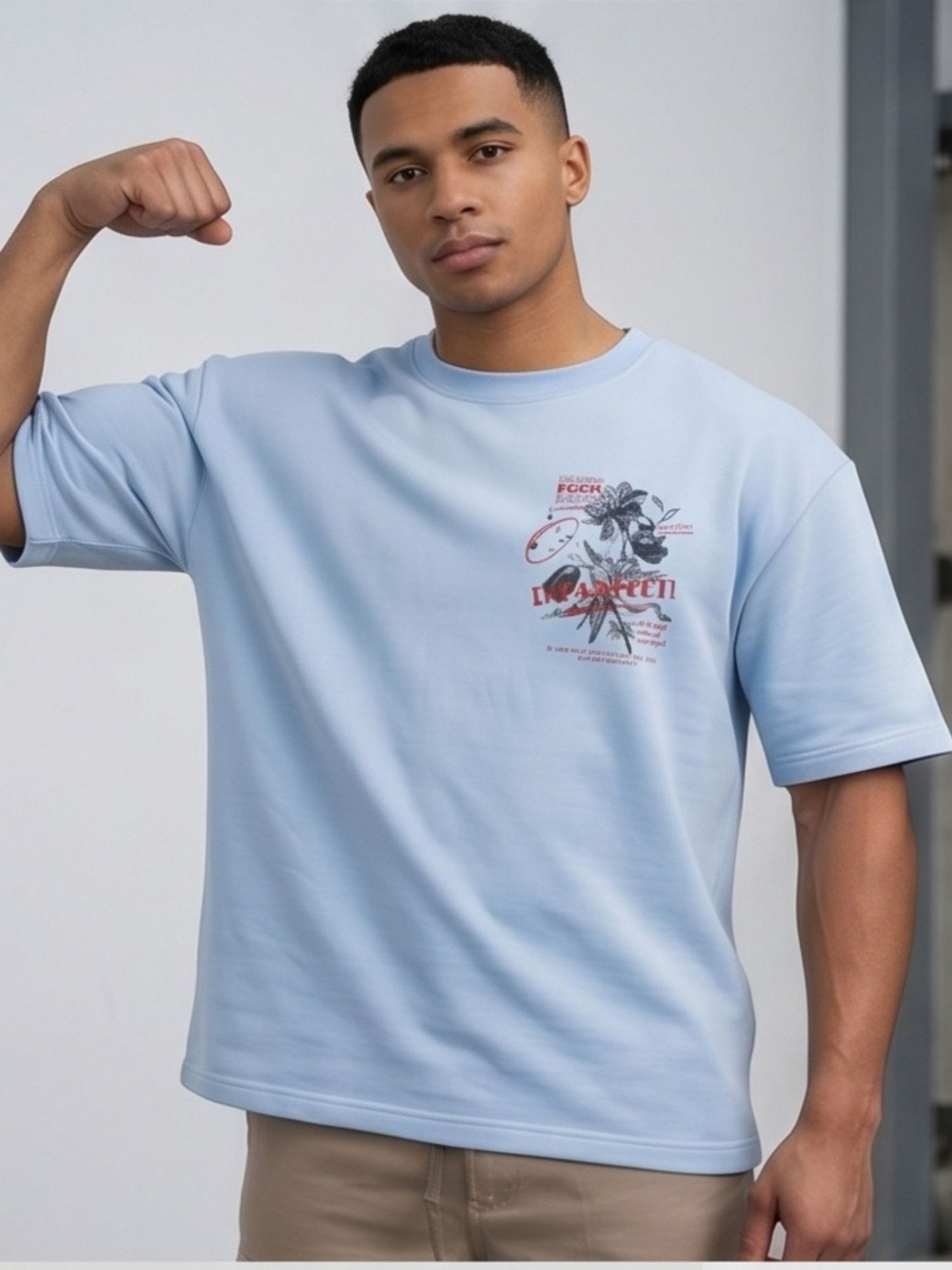 Dunbond label Oversize T-Shirt // IMPERFECT