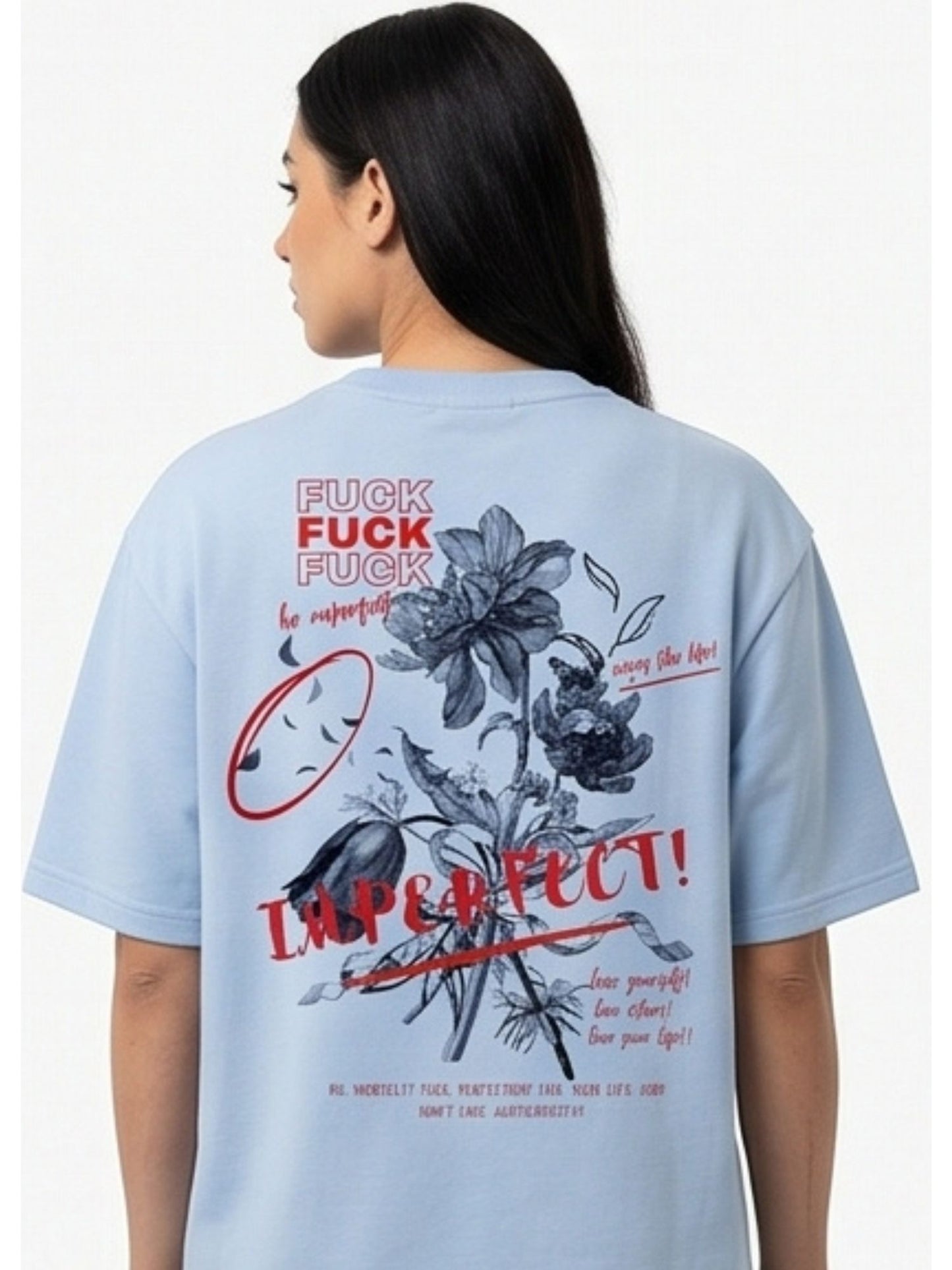Dunbond label Oversize T-Shirt // IMPERFECT