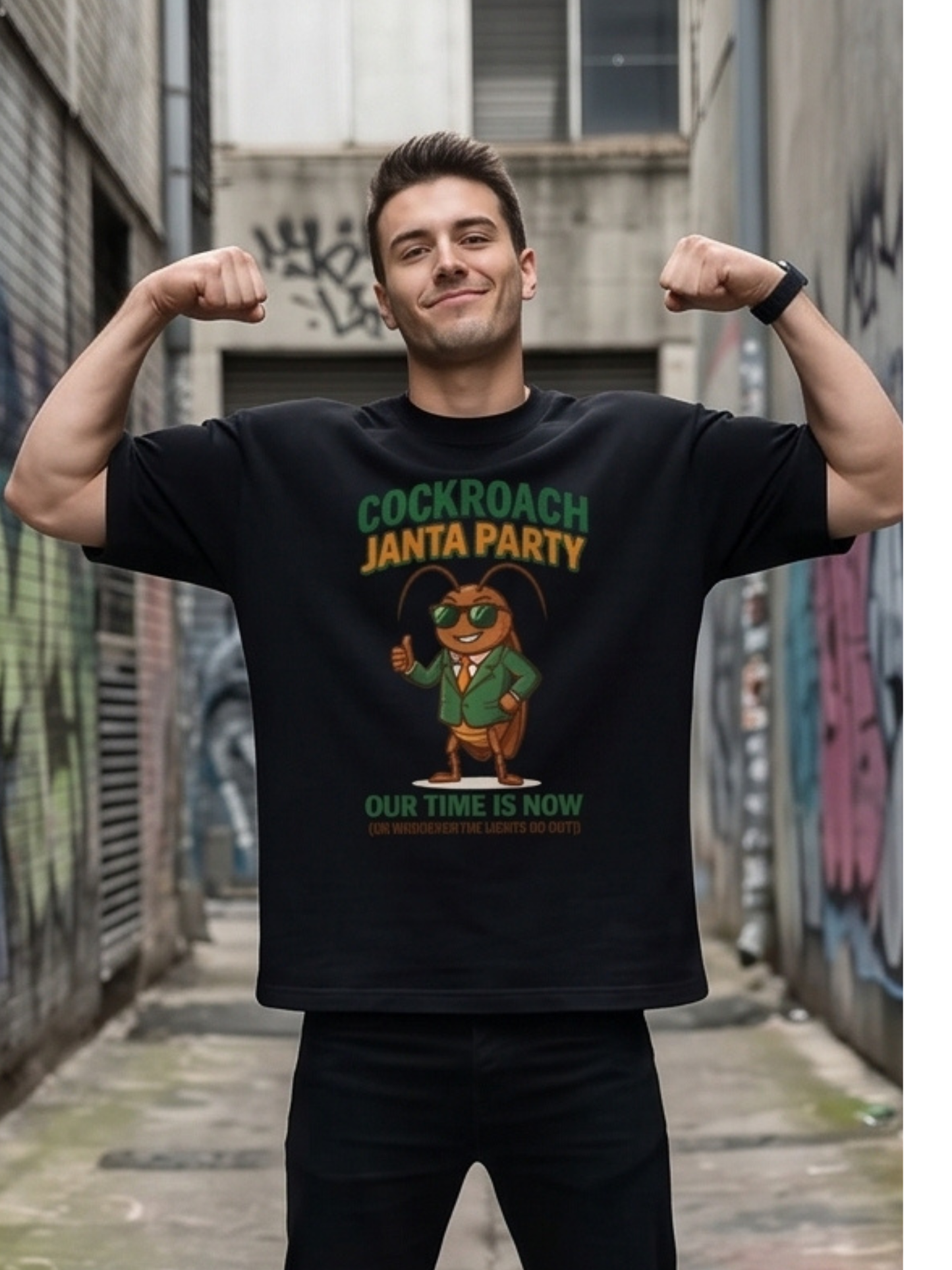 CJP Manifesto Oversized Tee 🔥