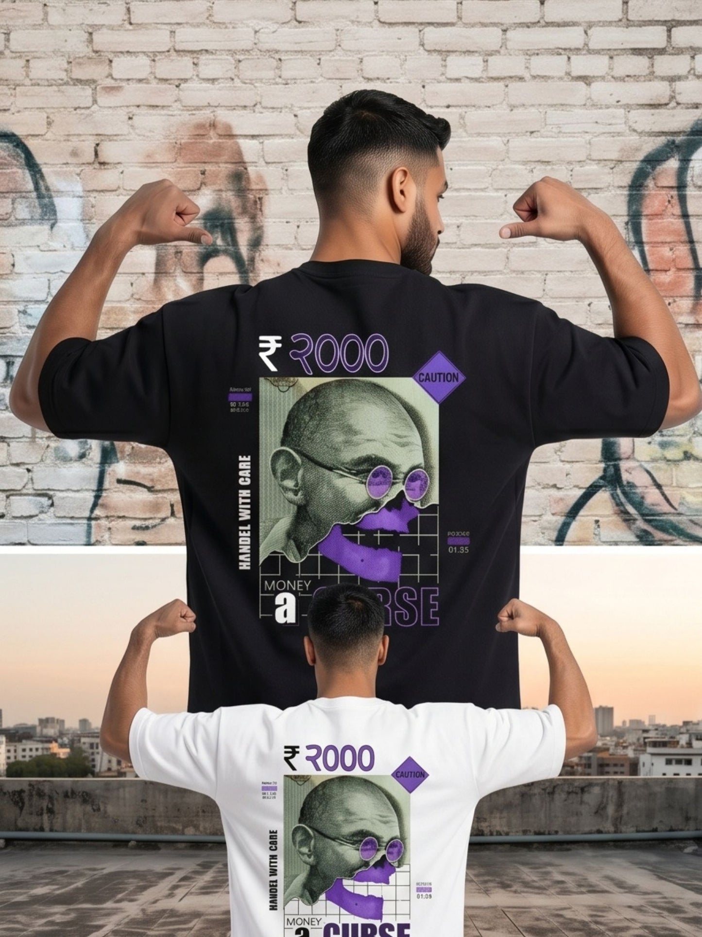 Dunbond label Oversized Money/ Colour T shirts