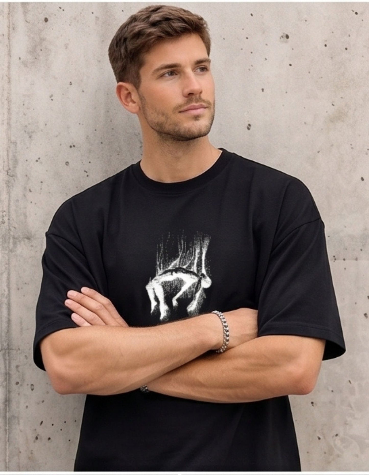 The "Free Fall" Oversized Heavyweight Tee