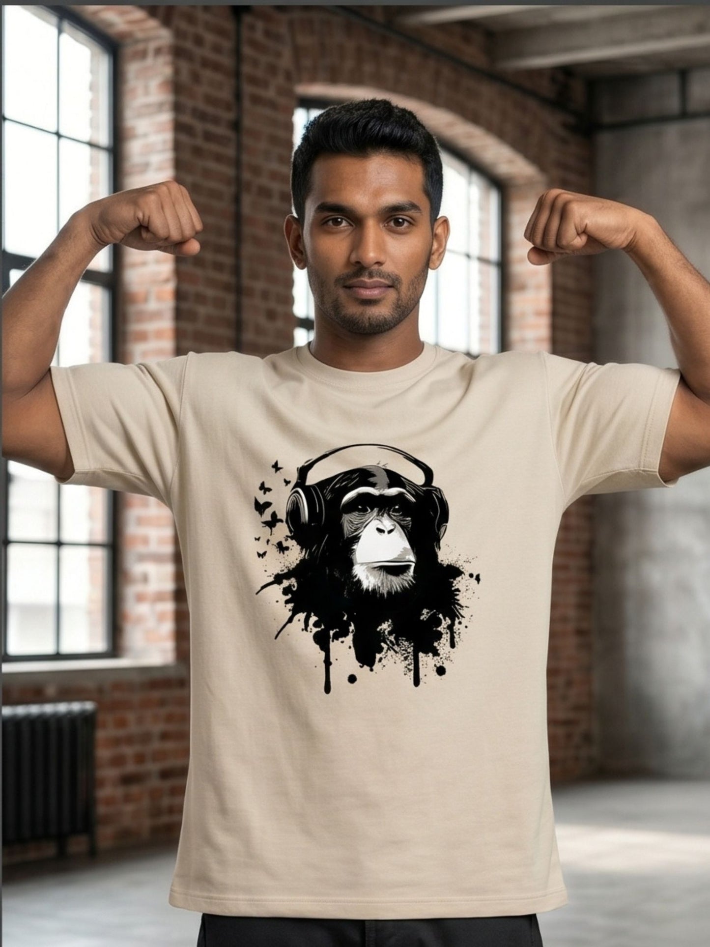 The "DJ Chimp" Oversized Heavyweight Tee