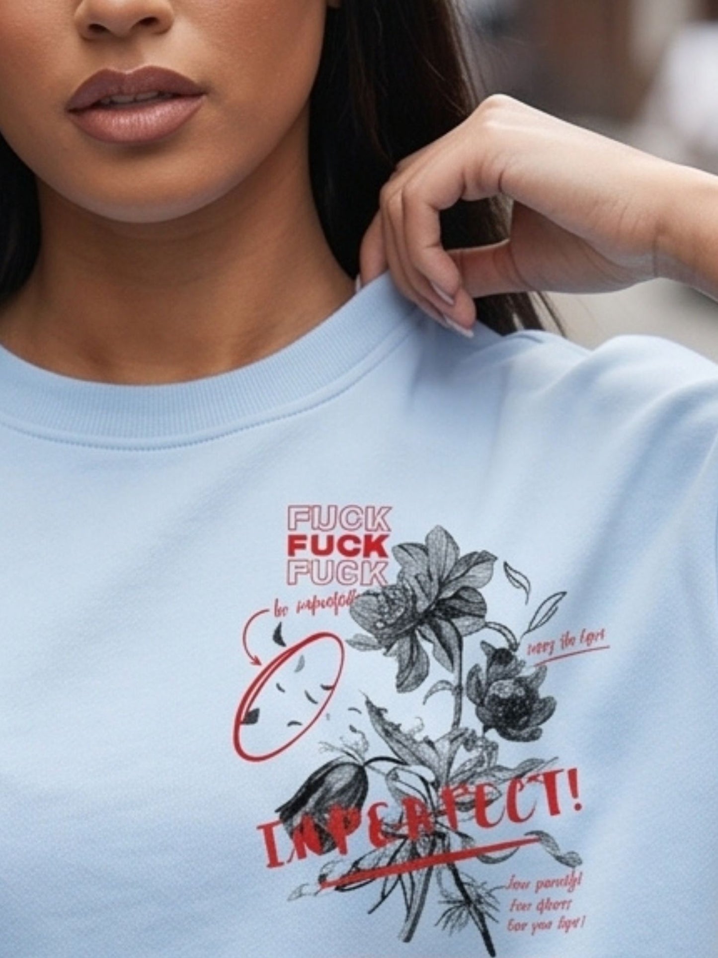 Dunbond label Oversize T-Shirt // IMPERFECT