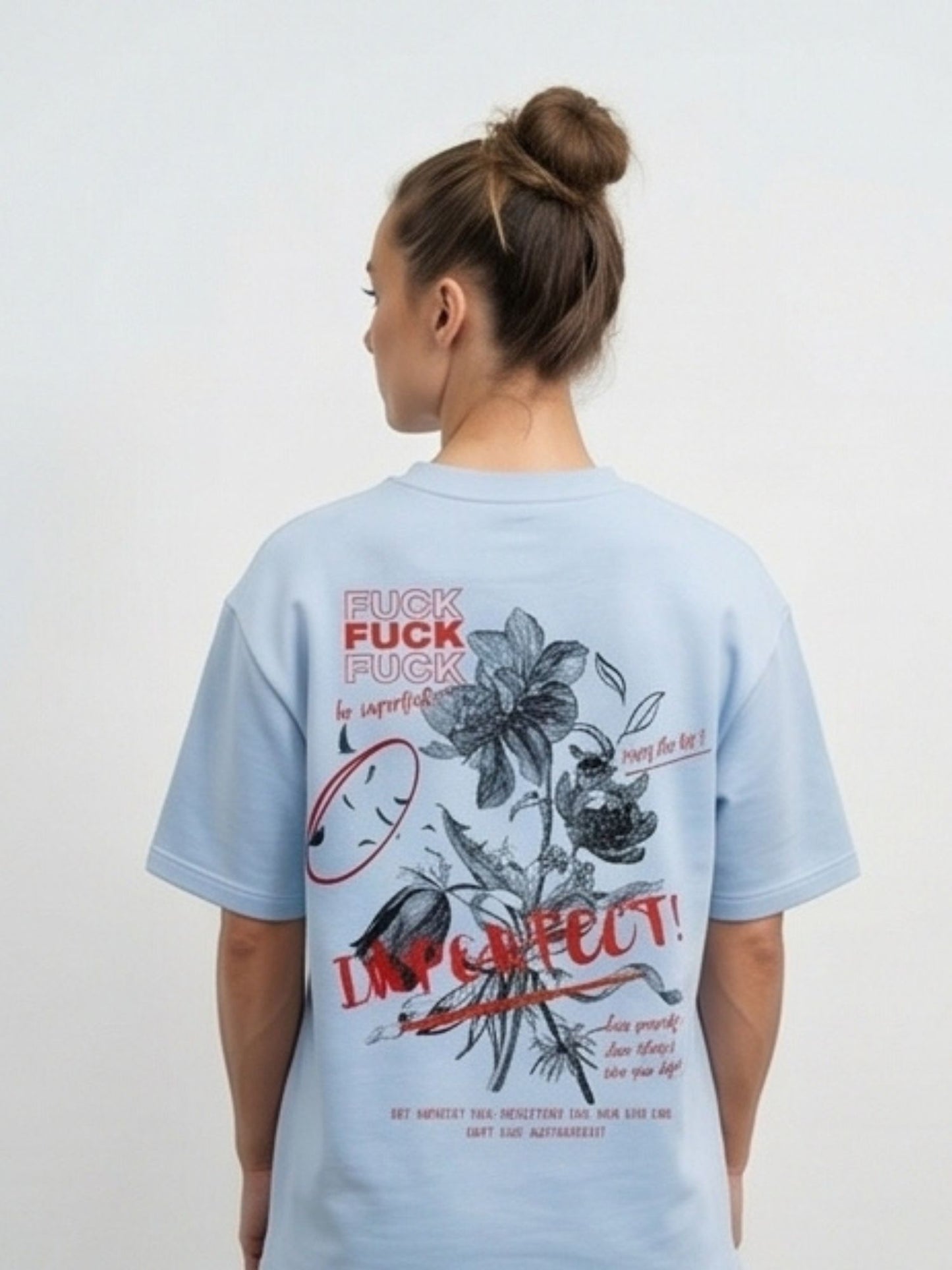 Dunbond label Oversize T-Shirt // IMPERFECT