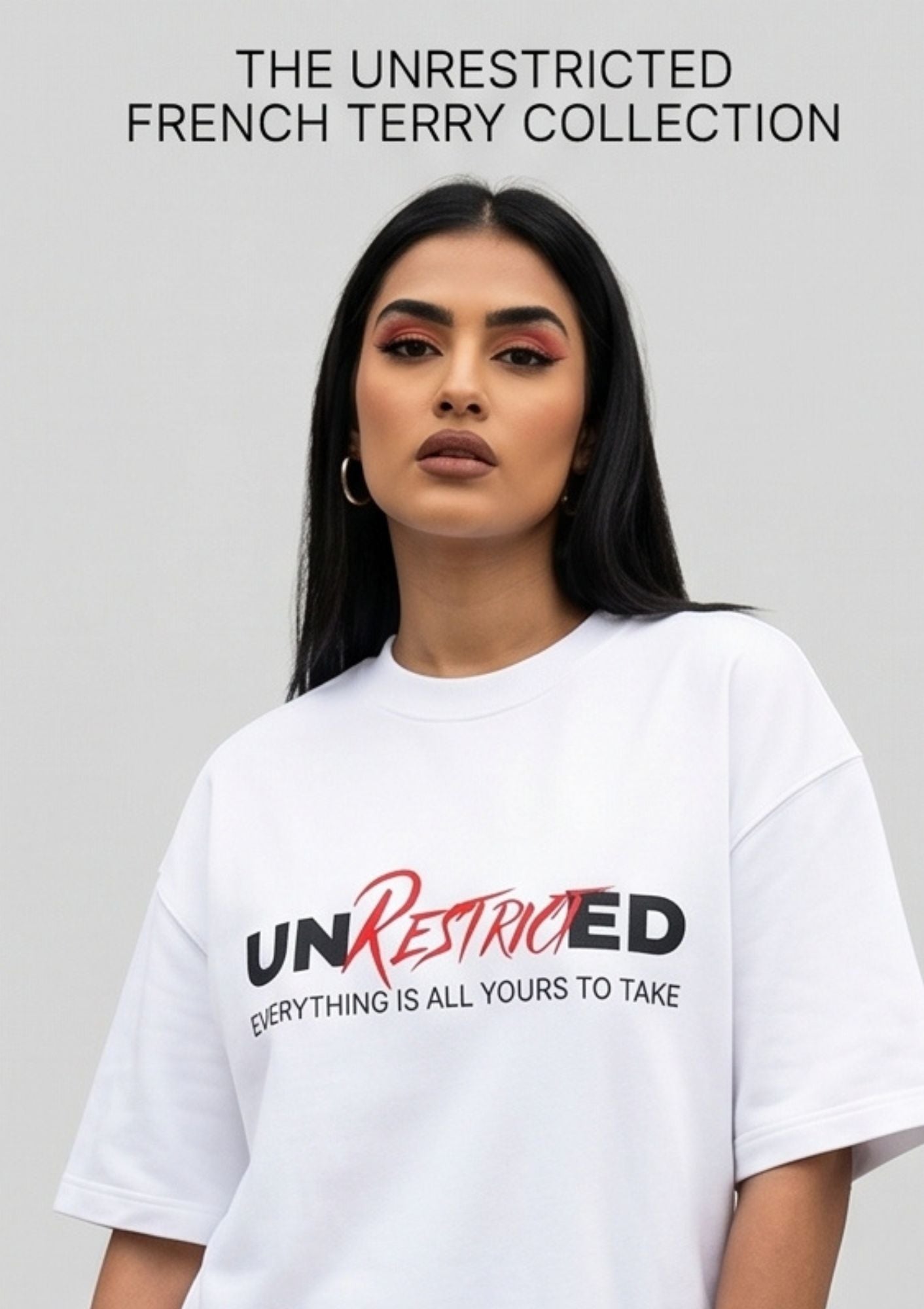 Dunbond label Oversize T-Shirt // UNRESTRICTED