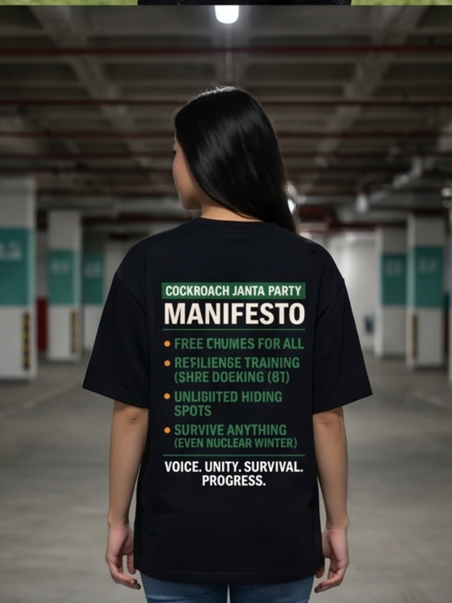 CJP Manifesto Oversized Tee 🔥