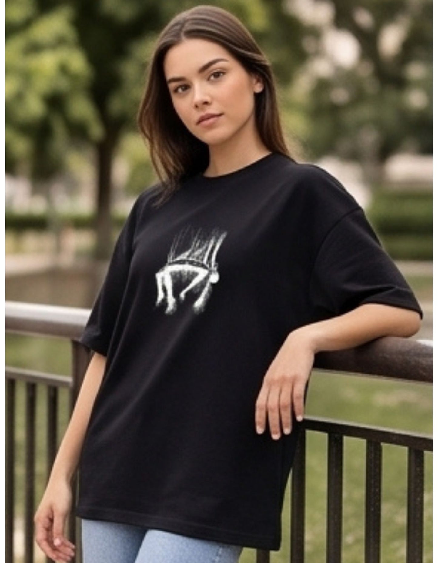 The "Free Fall" Oversized Heavyweight Tee