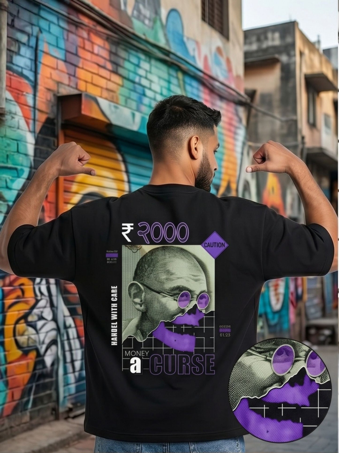 Dunbond label Oversized Money/ Colour T shirts