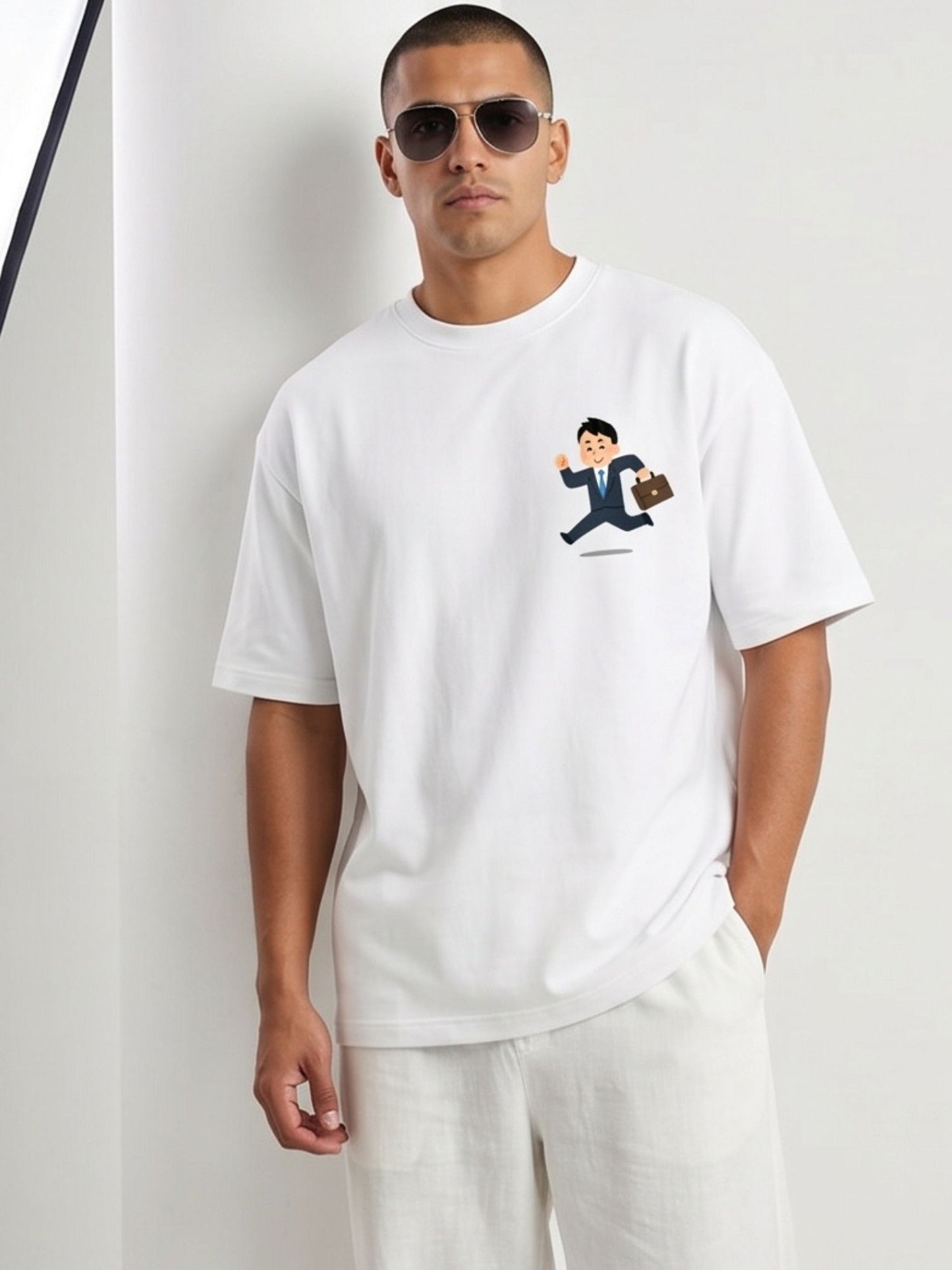 The "Mazdoori" Oversized Heavyweight Tee