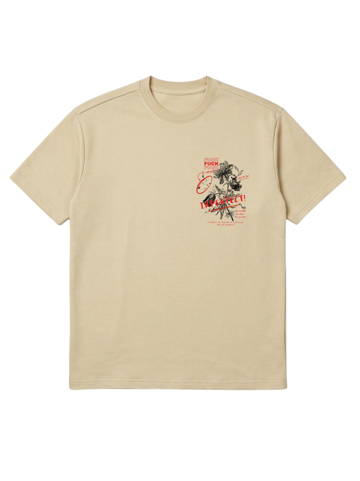 Dunbond label Oversize T-Shirt // IMPERFECT