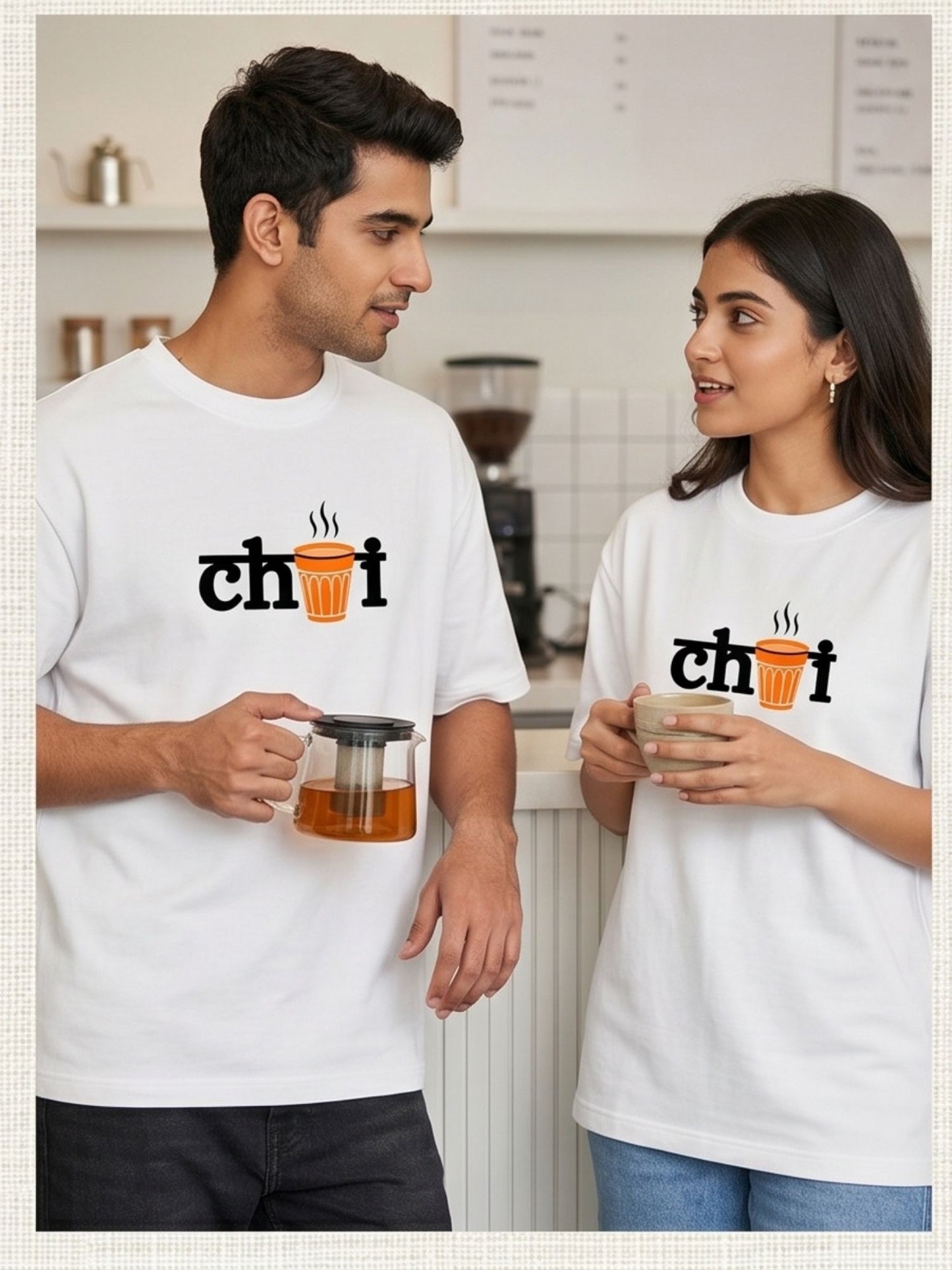 The "Chai Break" Oversized Heavyweight Tee