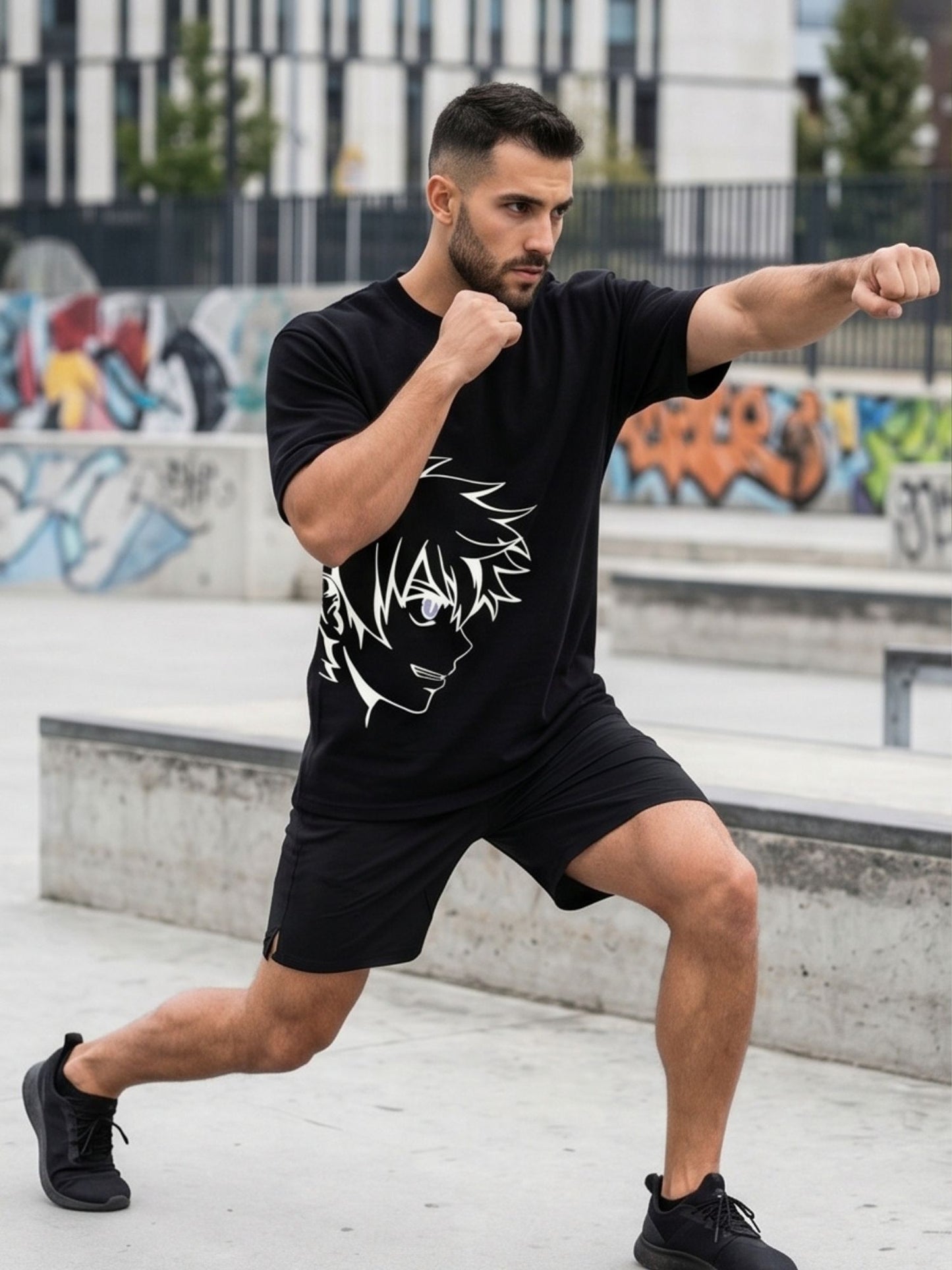 The "Shadow Ninja" Oversized Heavyweight Tee