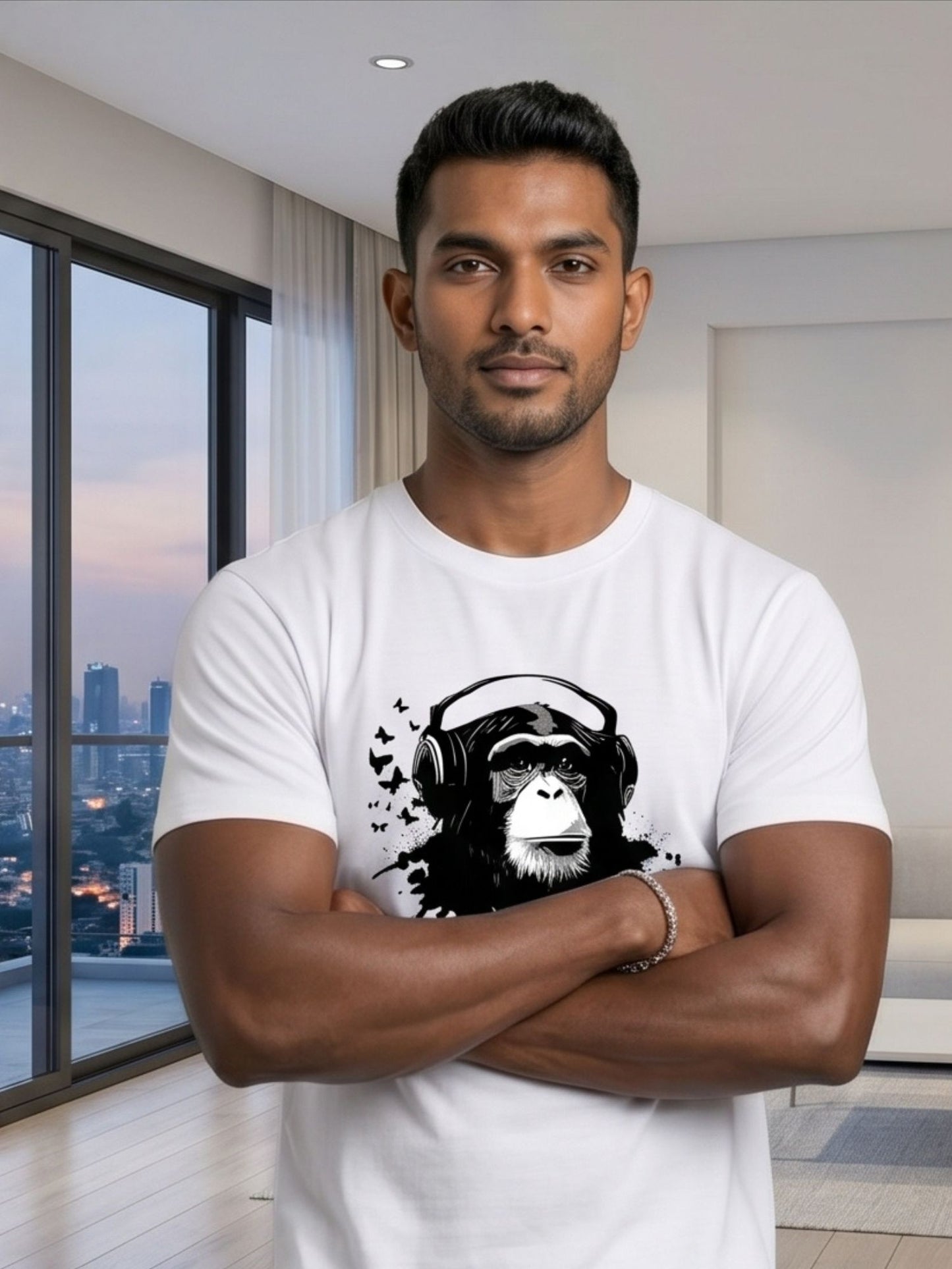 The "DJ Chimp" Oversized Heavyweight Tee