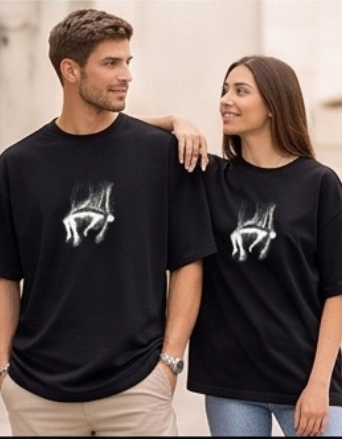 The "Free Fall" Oversized Heavyweight Tee