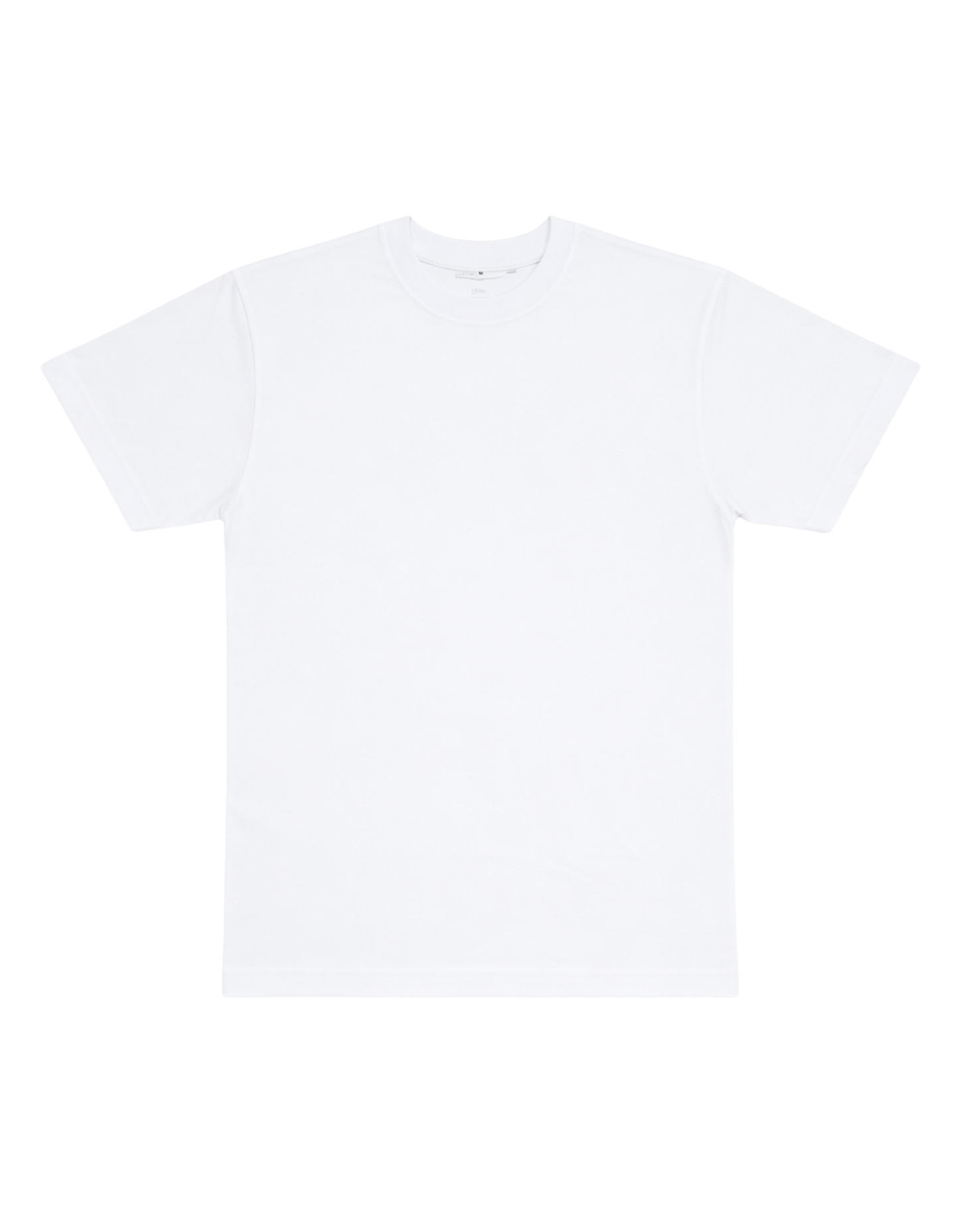 Dunbond label Oversize white T-Shirt/ french terry cotton/ Bat graphic