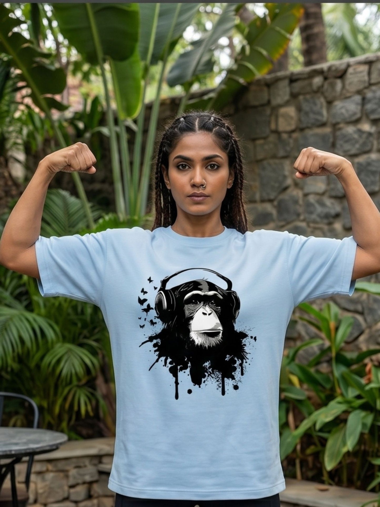 The "DJ Chimp" Oversized Heavyweight Tee