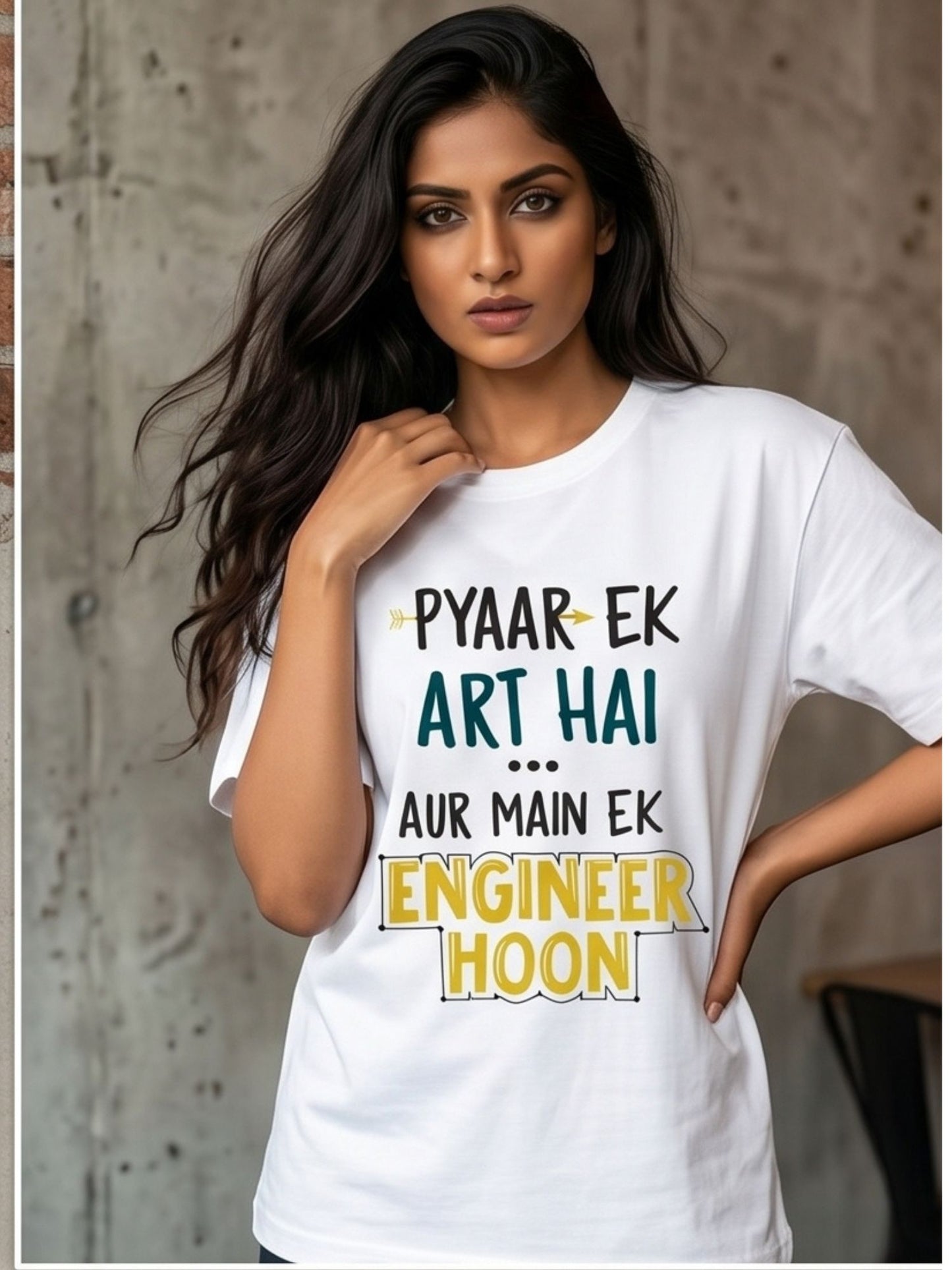 The "Engineer's Logic" Oversized Heavyweight Tee
