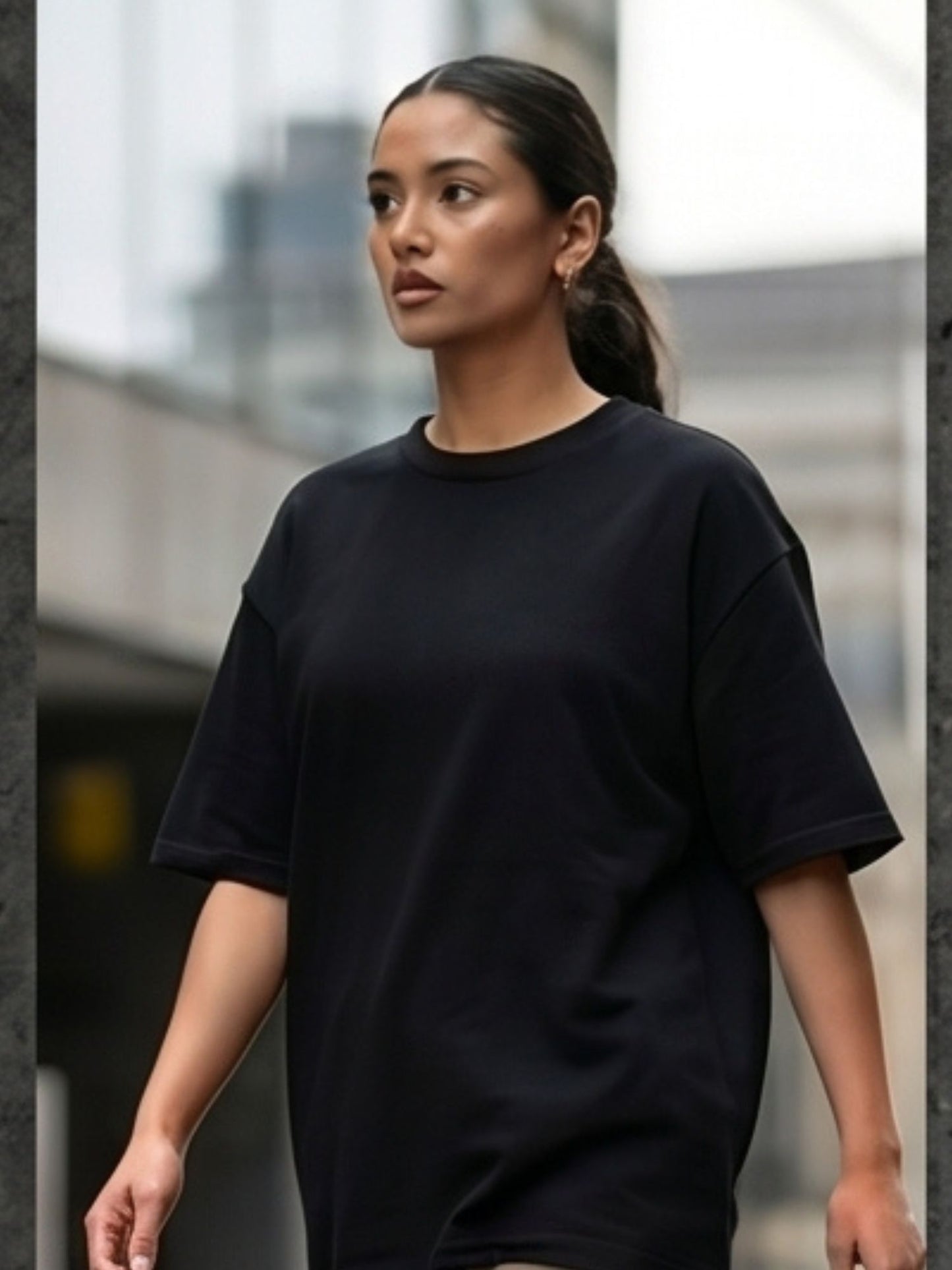 Dunbond label White Oversize T-Shirt // Back Spider print