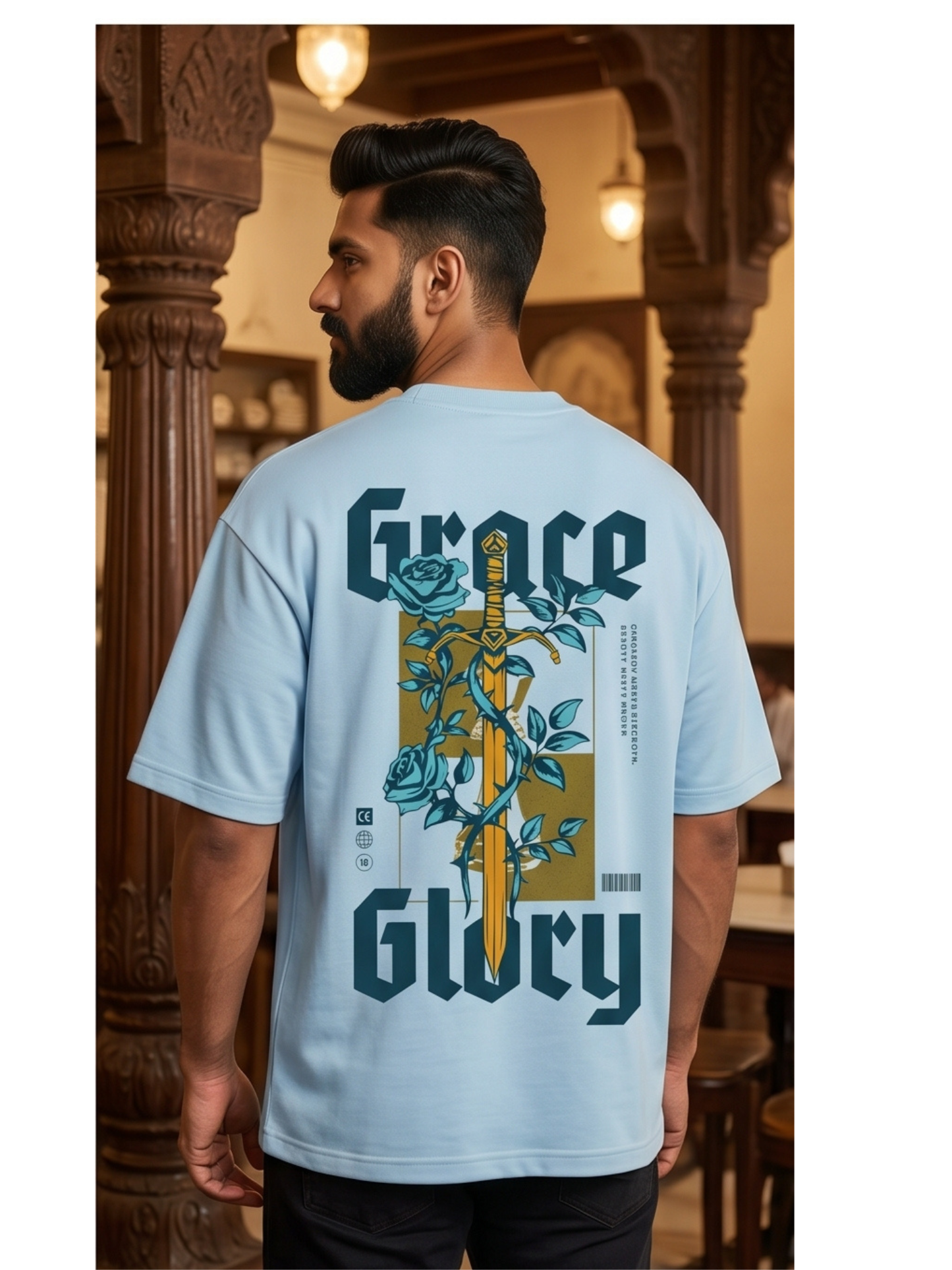 The "Sovereign Sword" Premium Terry Tee