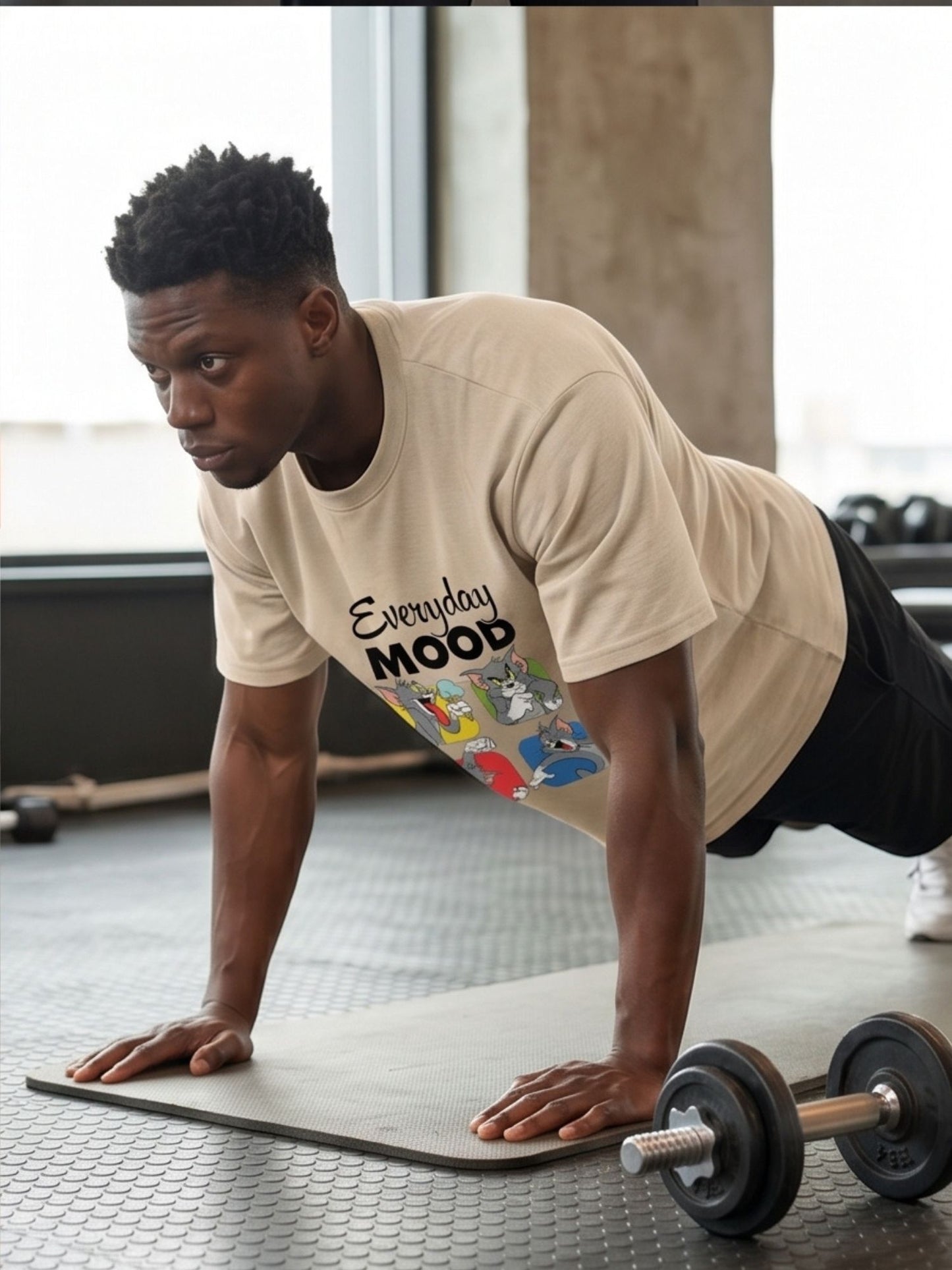 The "Everyday Mood" Oversized Heavyweight Tee