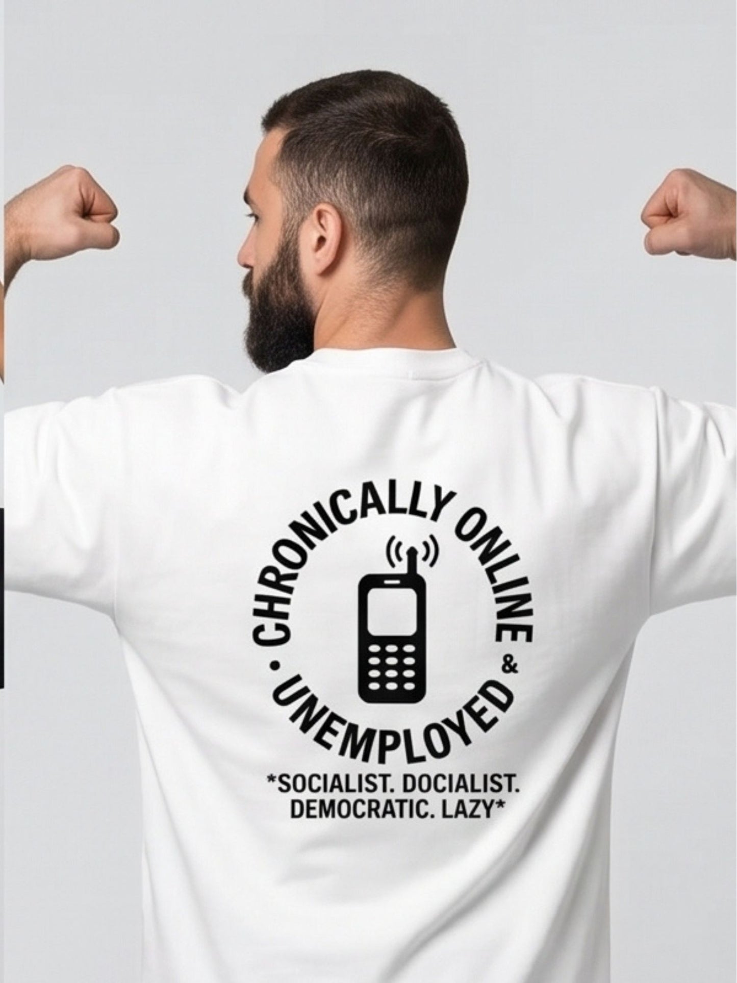 Chronically Online Oversized Tee
