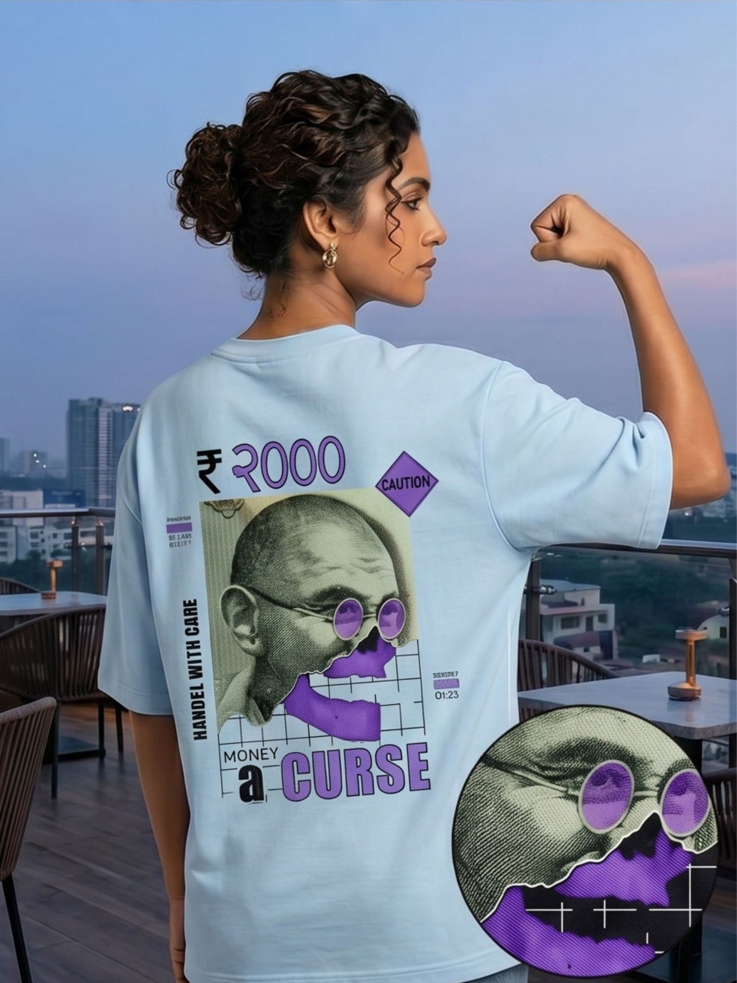 Dunbond label Oversized Money/ Colour T shirts