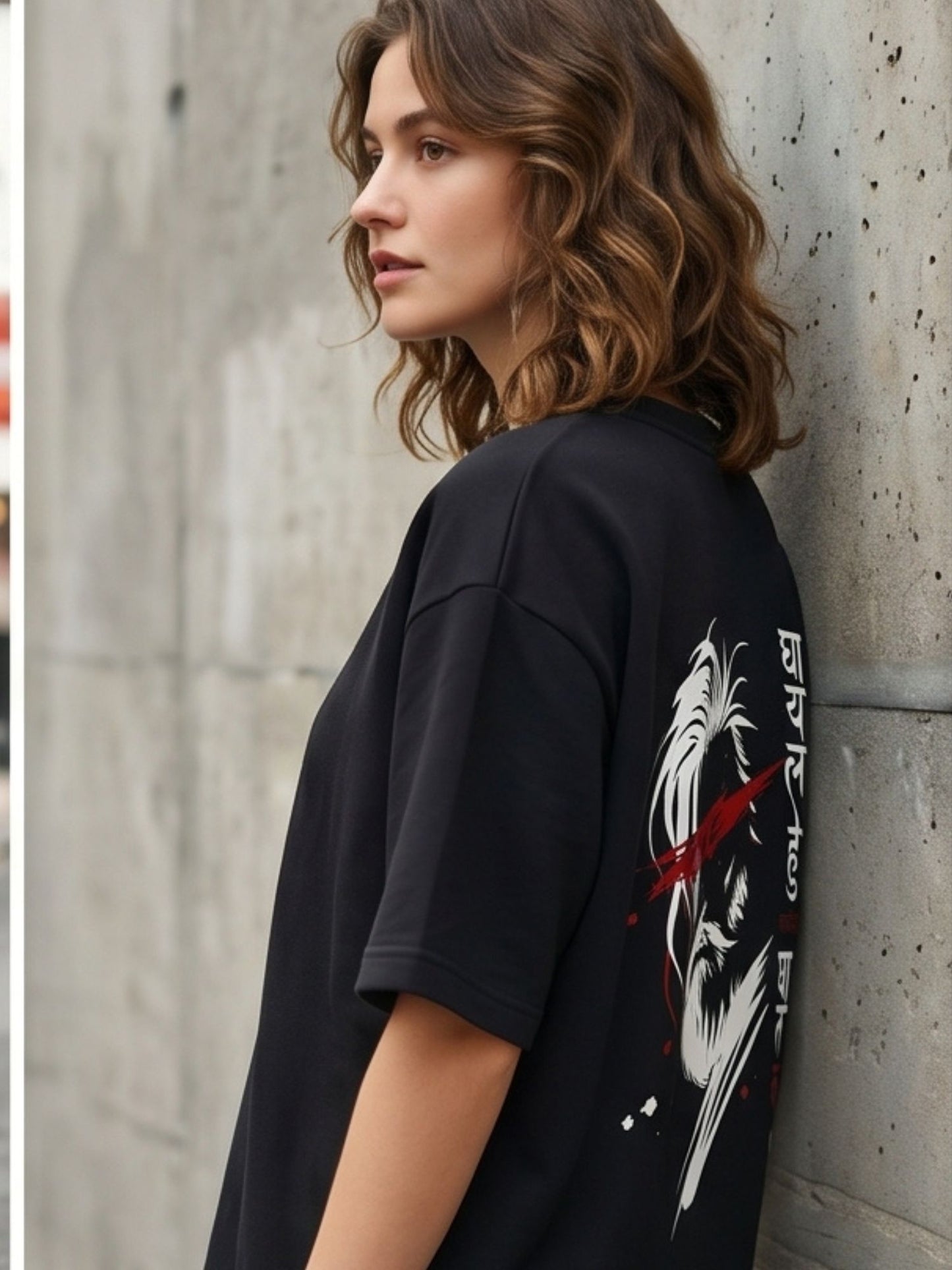 Dunbond label Oversize T-Shirt // GHAYAL