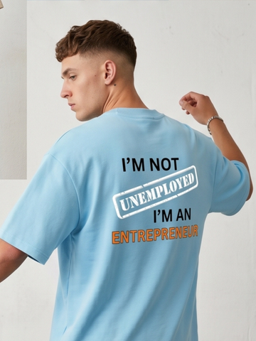 The "Hustler's Credo" Oversized Heavyweight Tee