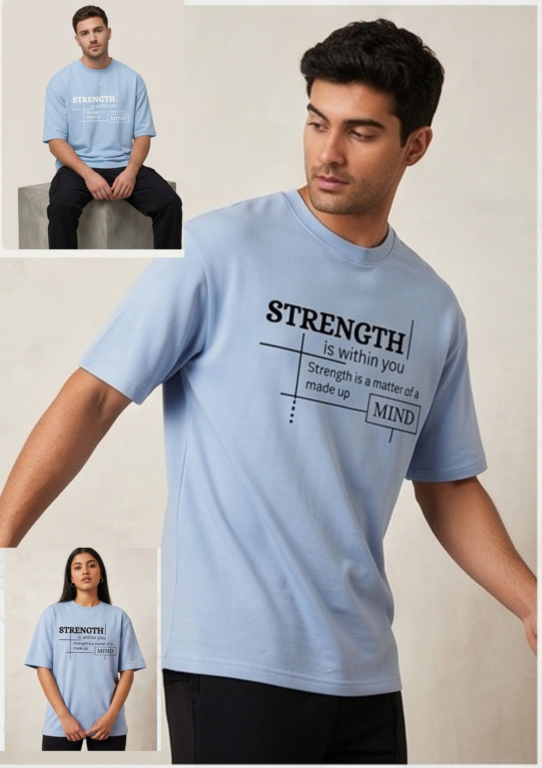 Oversize T-Shirt // STRENGTH