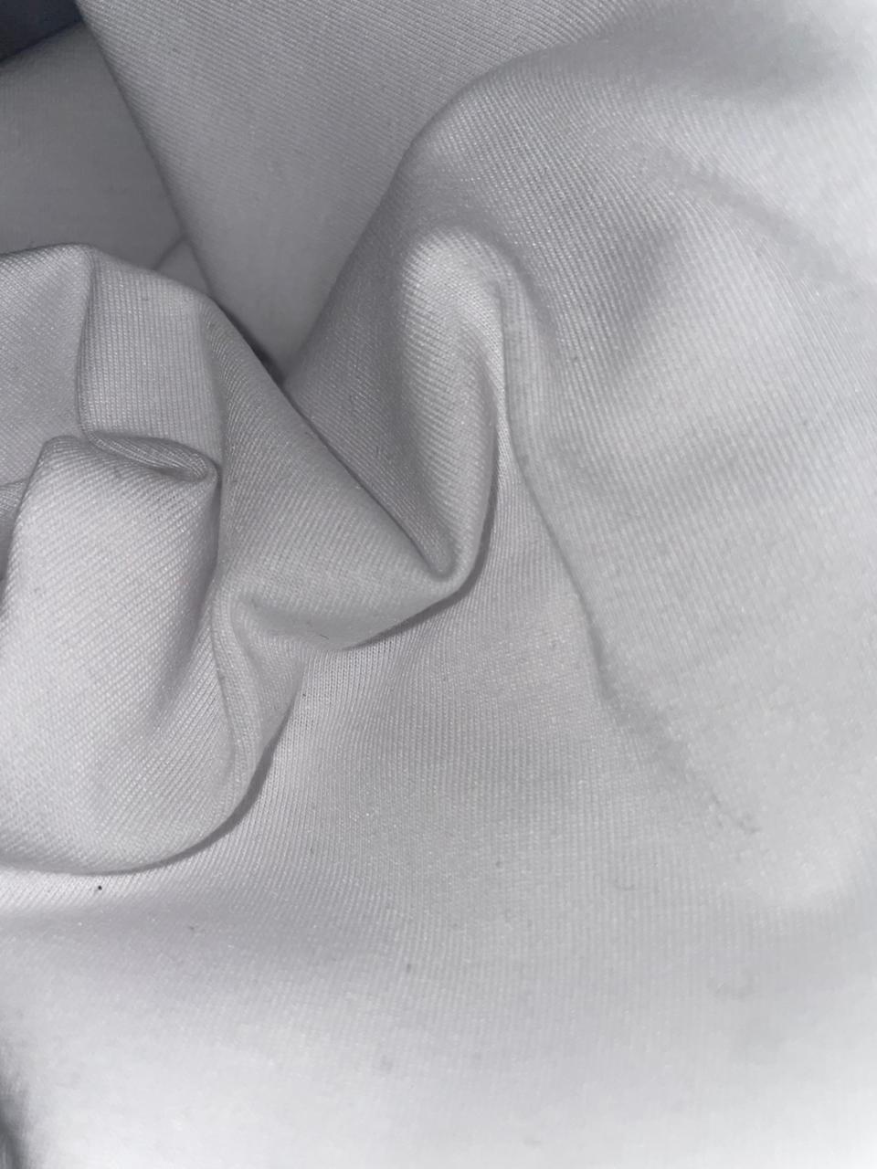 Dunbond label Black and White Regular plain T-Shirt