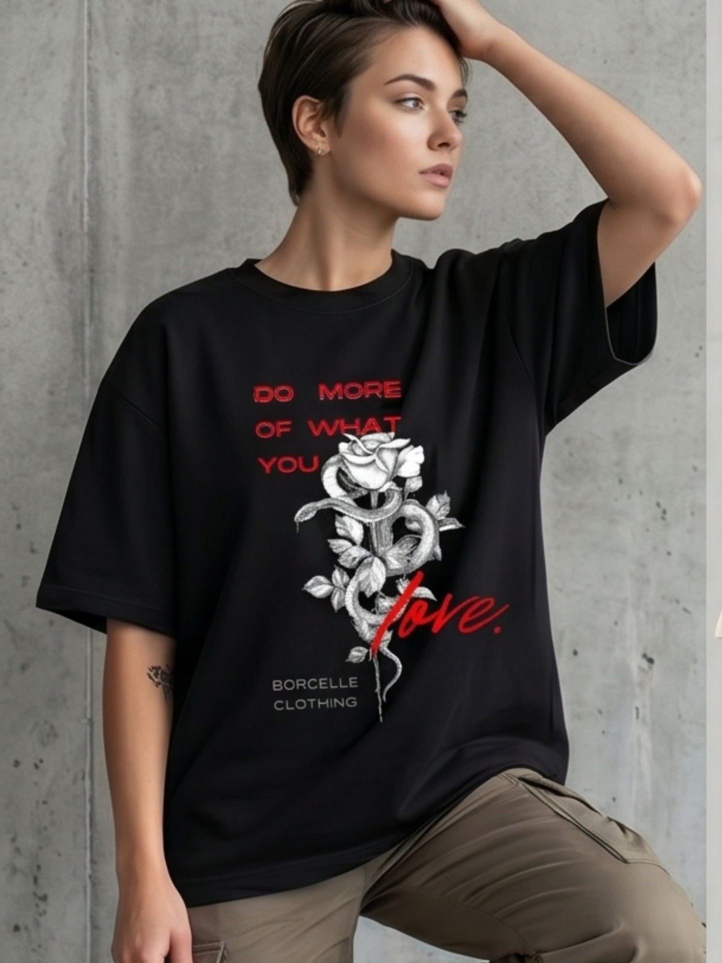 The "Do More" Oversized Heavyweight Tee