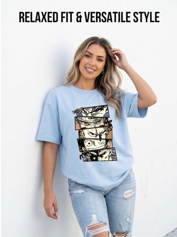 The "Anime Legends" Oversized Heavyweight Tee