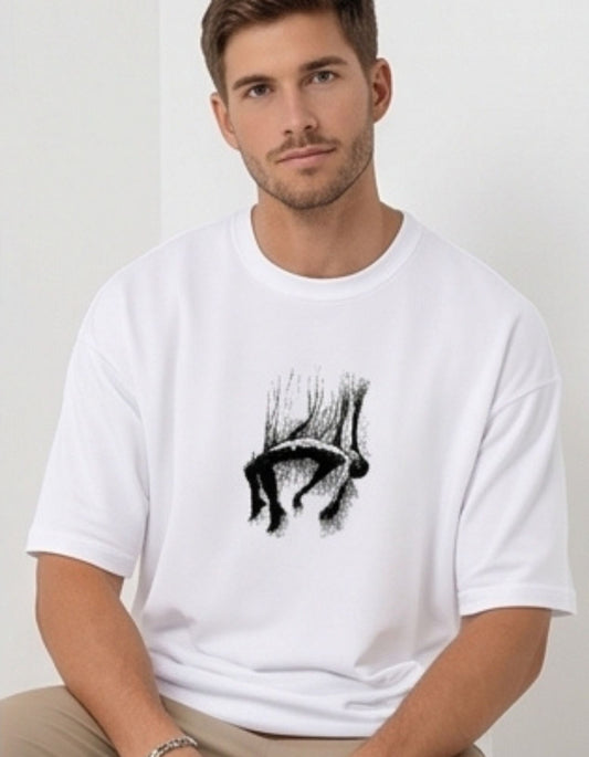The "Free Fall" Oversized Heavyweight Tee