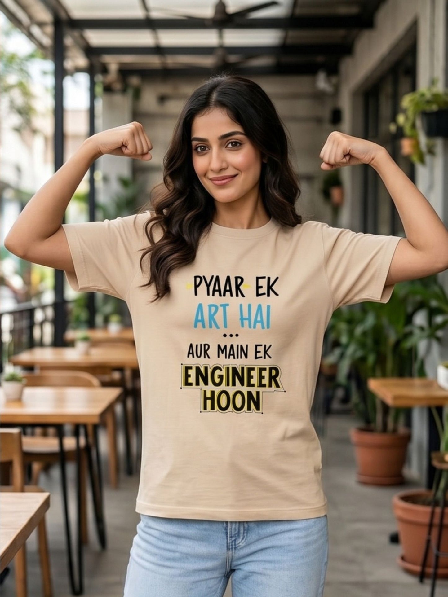 The "Engineer's Logic" Oversized Heavyweight Tee