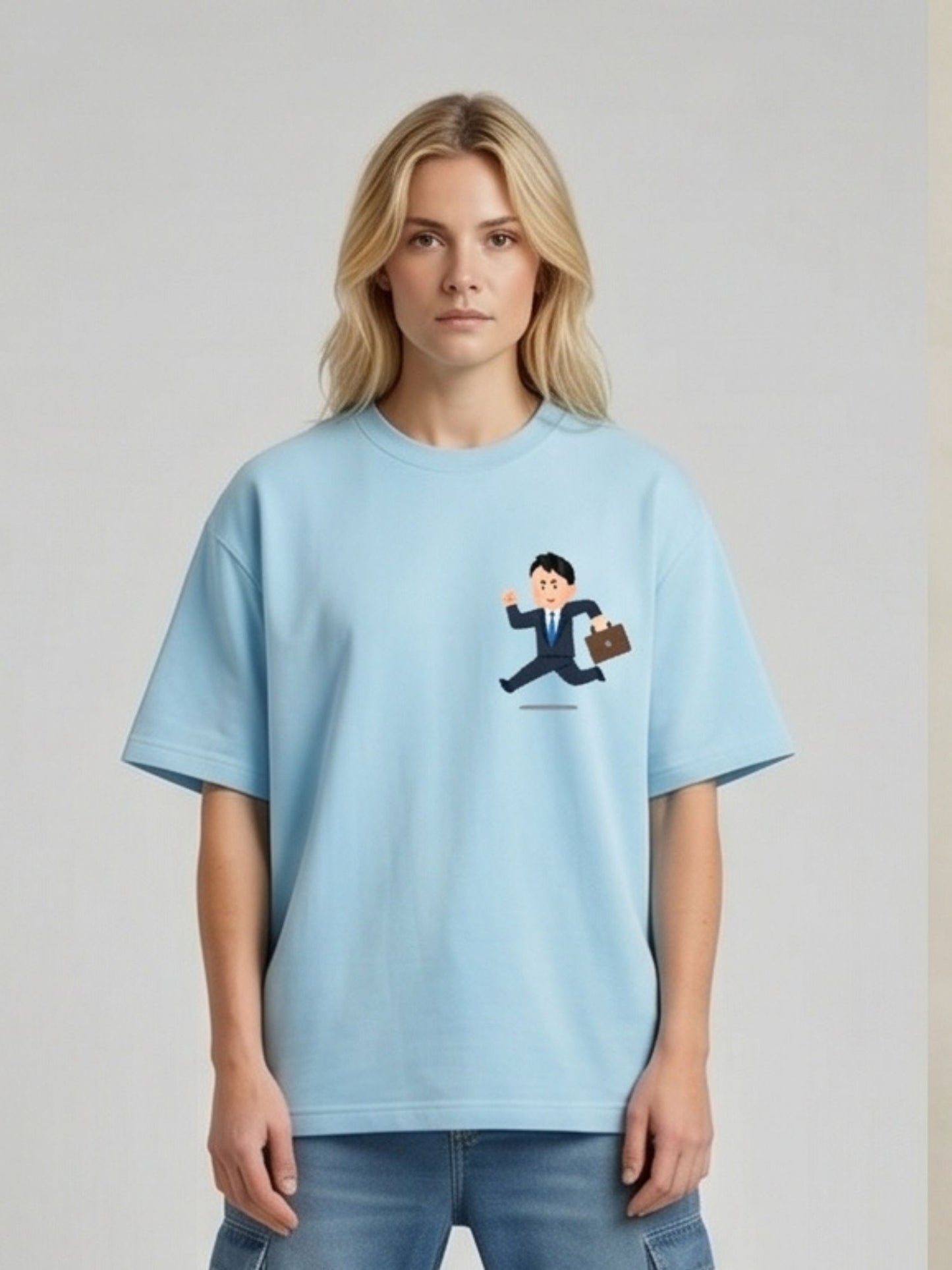 The "Mazdoori" Oversized Heavyweight Tee