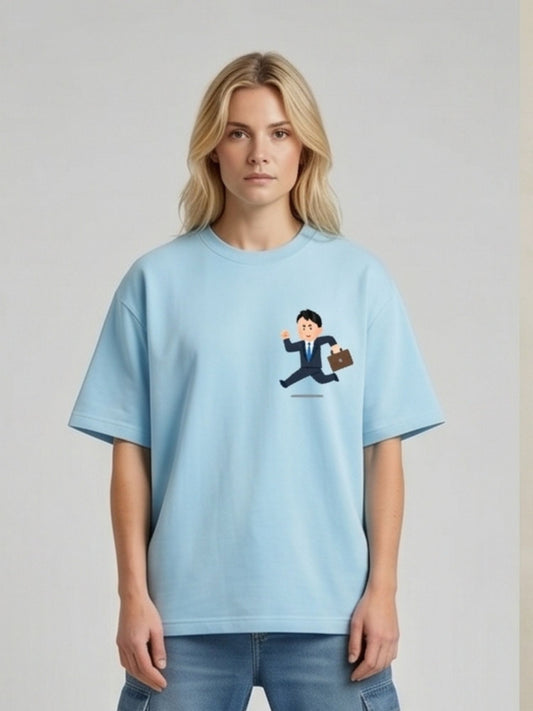 The "Mazdoori" Oversized Heavyweight Tee