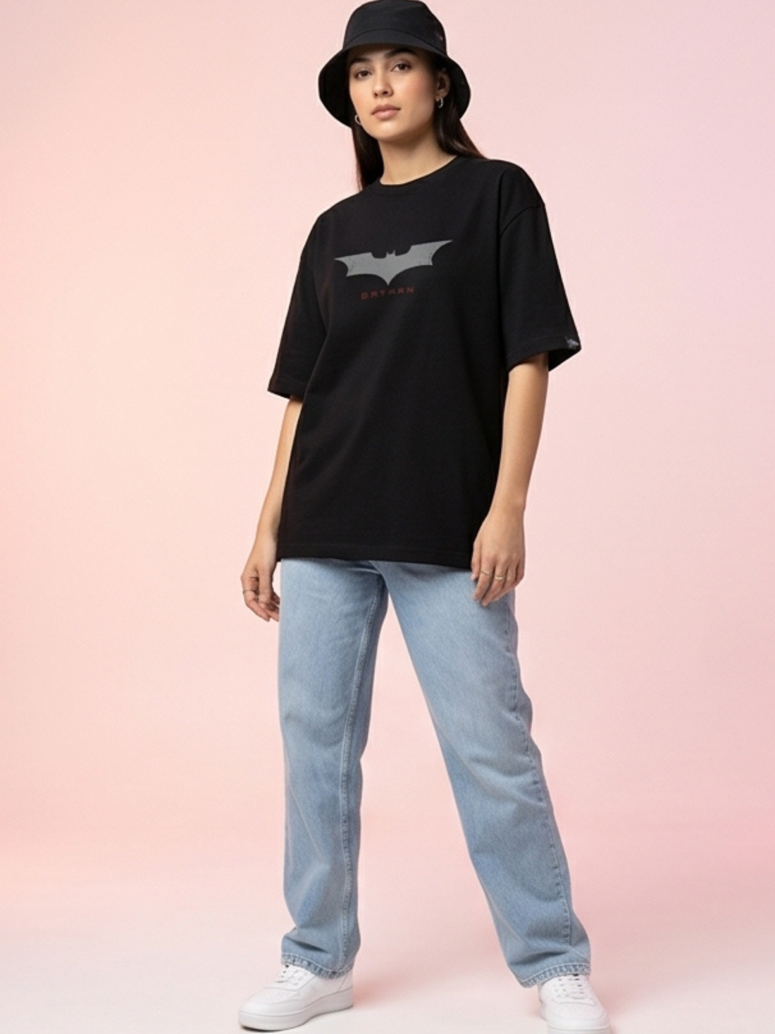 Dunbond label's Batman Oversized French Terry Tee