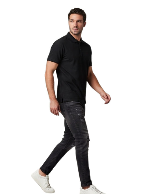 Dunbond Label Men's Signature Premium Polo Shirt for Male